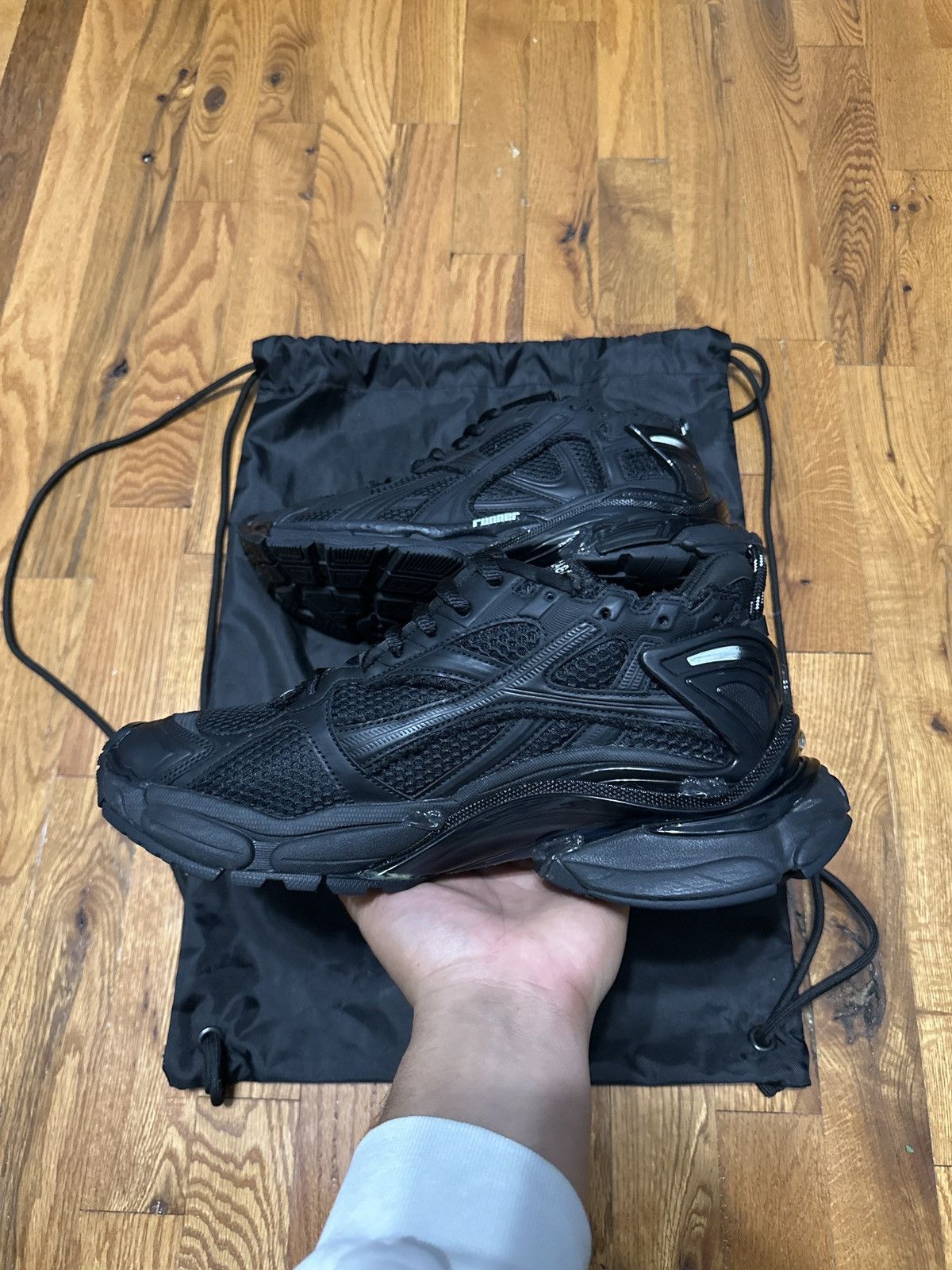 Balenciaga Balenciaga Runner Matte Black Size US 9 / EU 42 - 3 Thumbnail