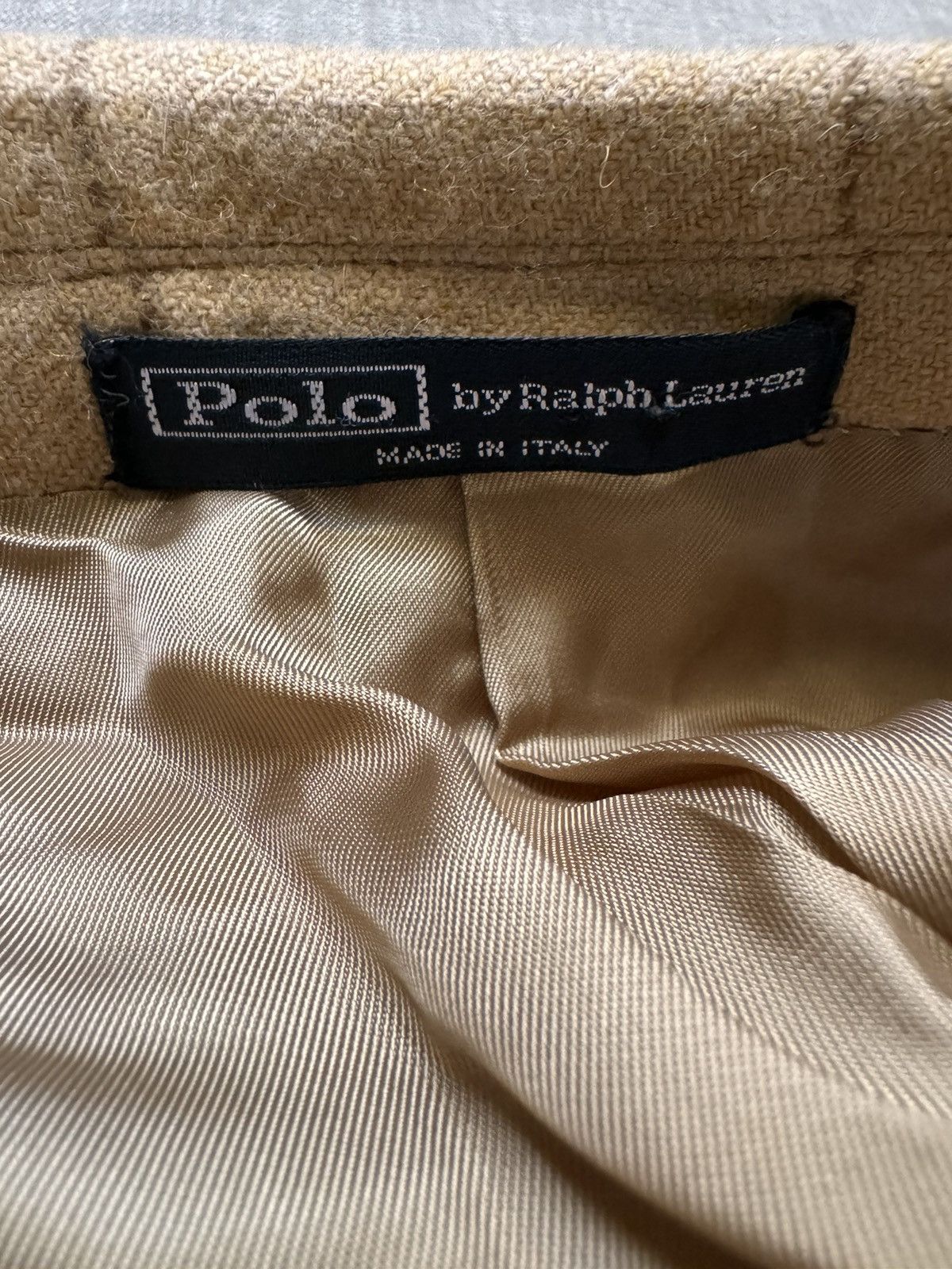 Polo Ralph Lauren Polo by Ralph Lauren Made in Italy Angora Blend Jacket Size 44L - 9 Thumbnail