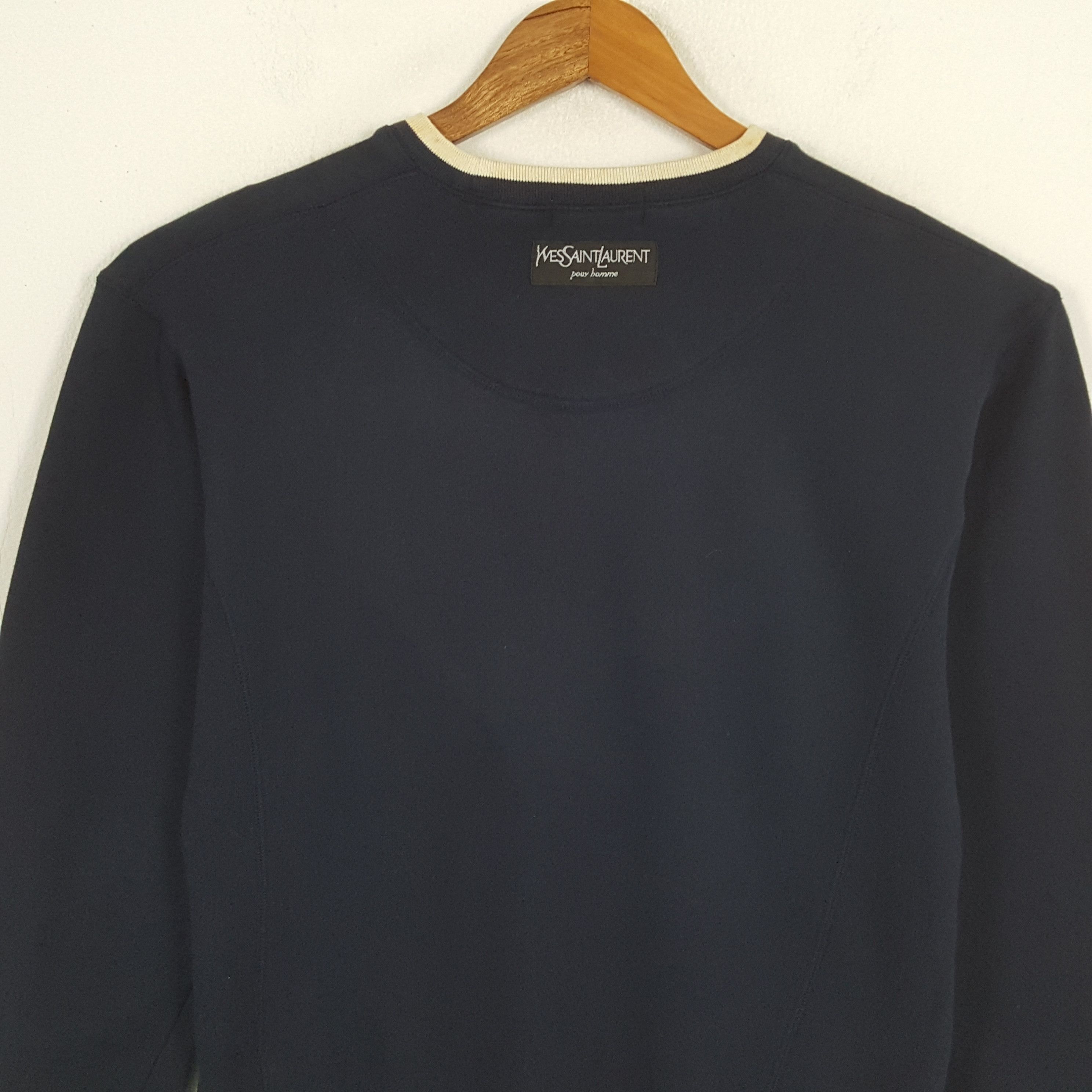 Vintage × Yves Saint Laurent Vintage YVES SAINT LAURENT Italian Fashion Brand Swetashirts Size US M / EU 48-50 / 2 - 4 Thumbnail