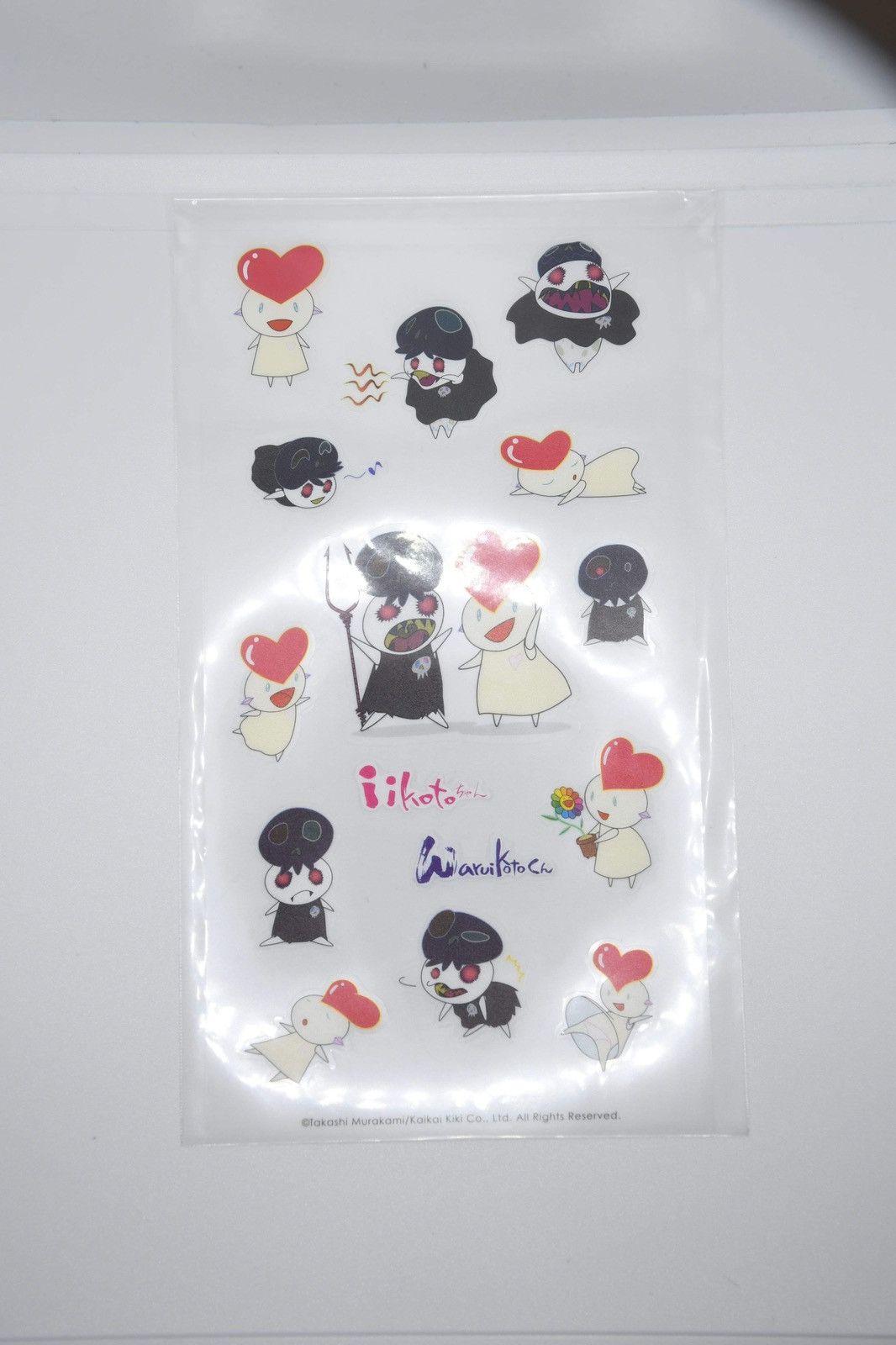 Takashi Murakami Takashi Murakami Iikoto-chan Waruikoto kun stickers Size ONE SIZE - 1 Thumbnail