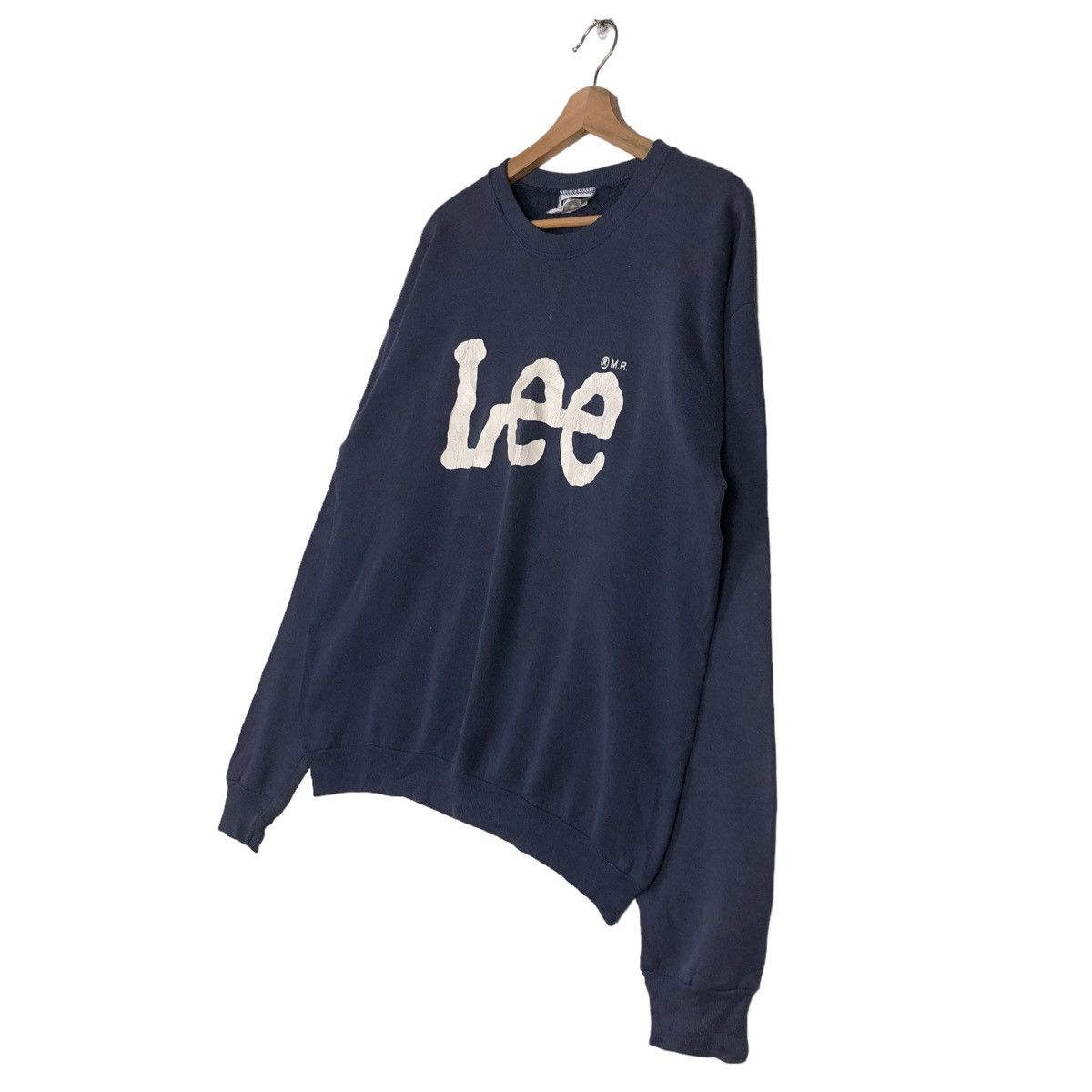 Lee 🔥VINTAGE SWEATSHIRT LEE PULL OVER BIG LOGO SPELL OUT Size US L / EU 52-54 / 3 - 2 Thumbnail