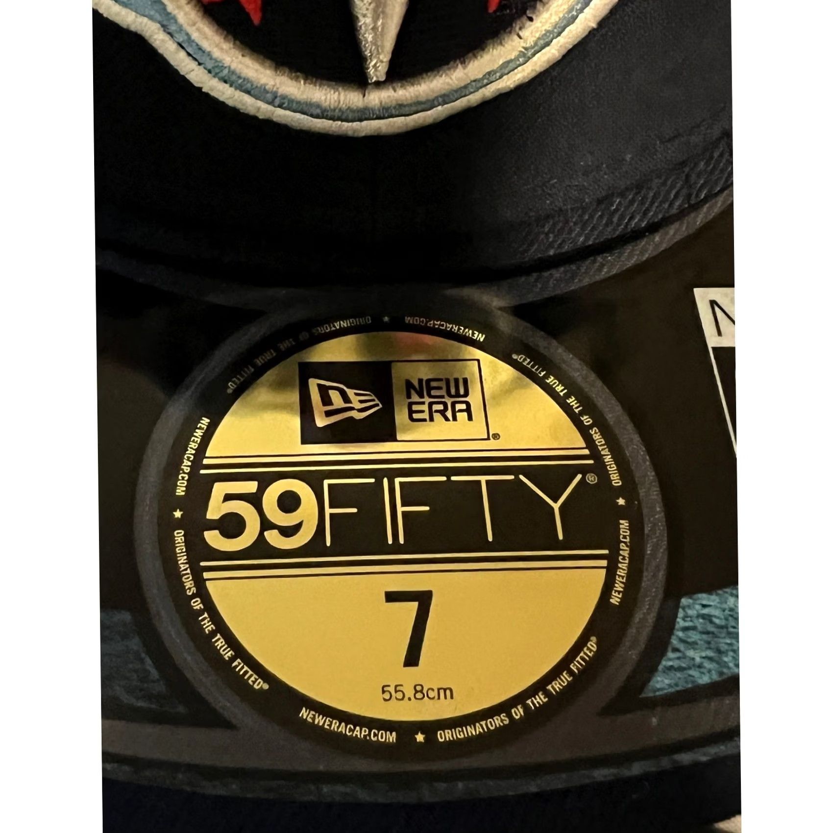 New Era New Era 59FIFTY Tennessee Titans Hat Men Size 7 Blue NFL On-Field Fitted Cap Size ONE SIZE - 5 Thumbnail