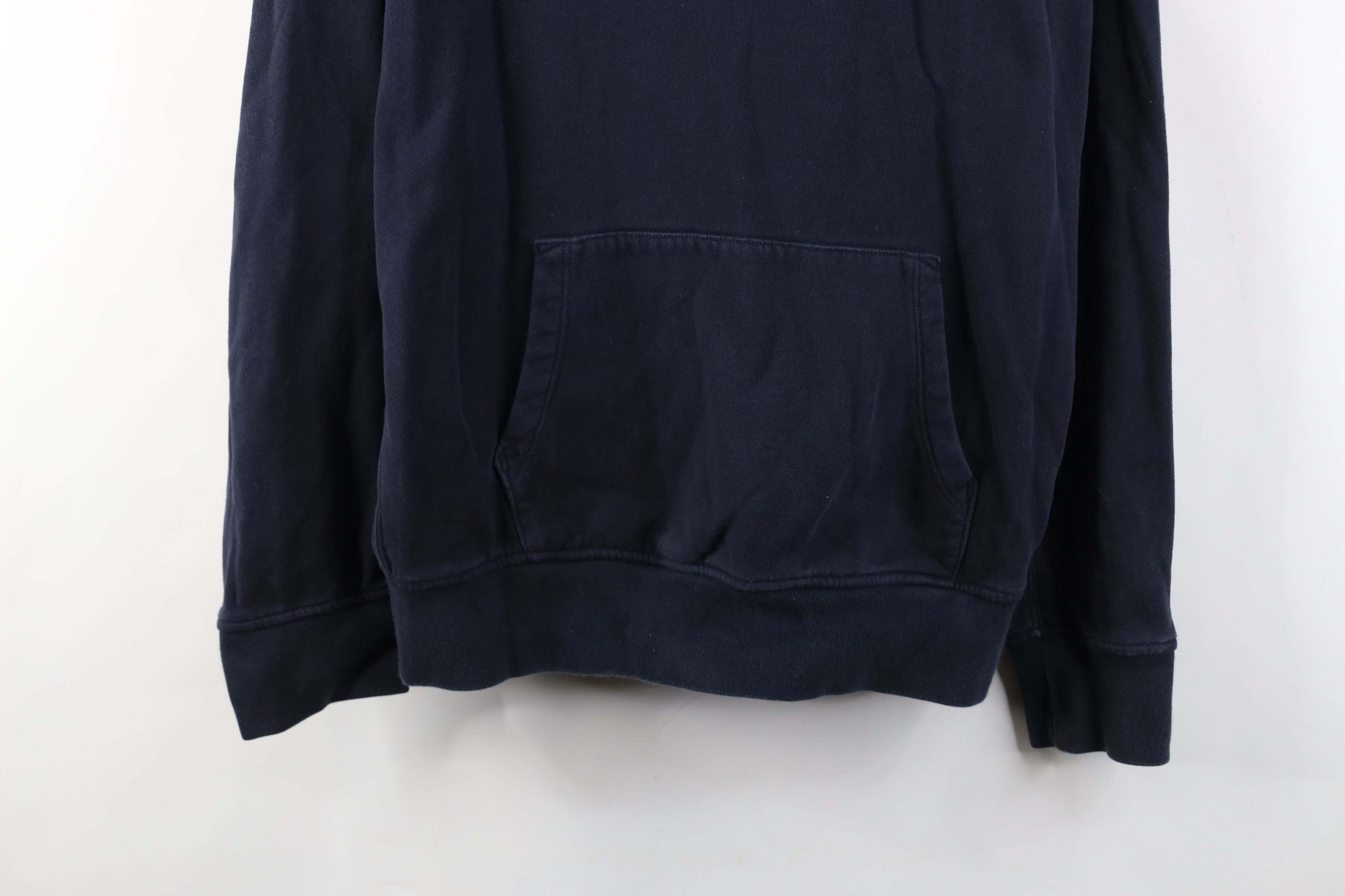 Gap Vintage Y2K Gap Sweats Blank Hoodie Sweatshirt Navy Blue Size US M / EU 48-50 / 2 - 3 Thumbnail