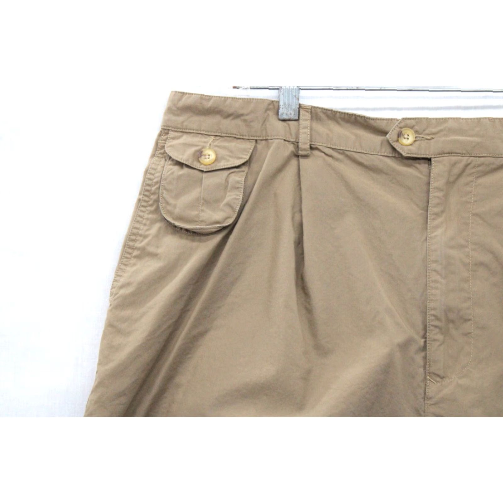 Tommy Hilfiger Tommy Hilfiger Shorts Men's 38 Brown Cotton Pleated Modern Preppy Casual Beachy Size US 38 / EU 54 - 2 Thumbnail