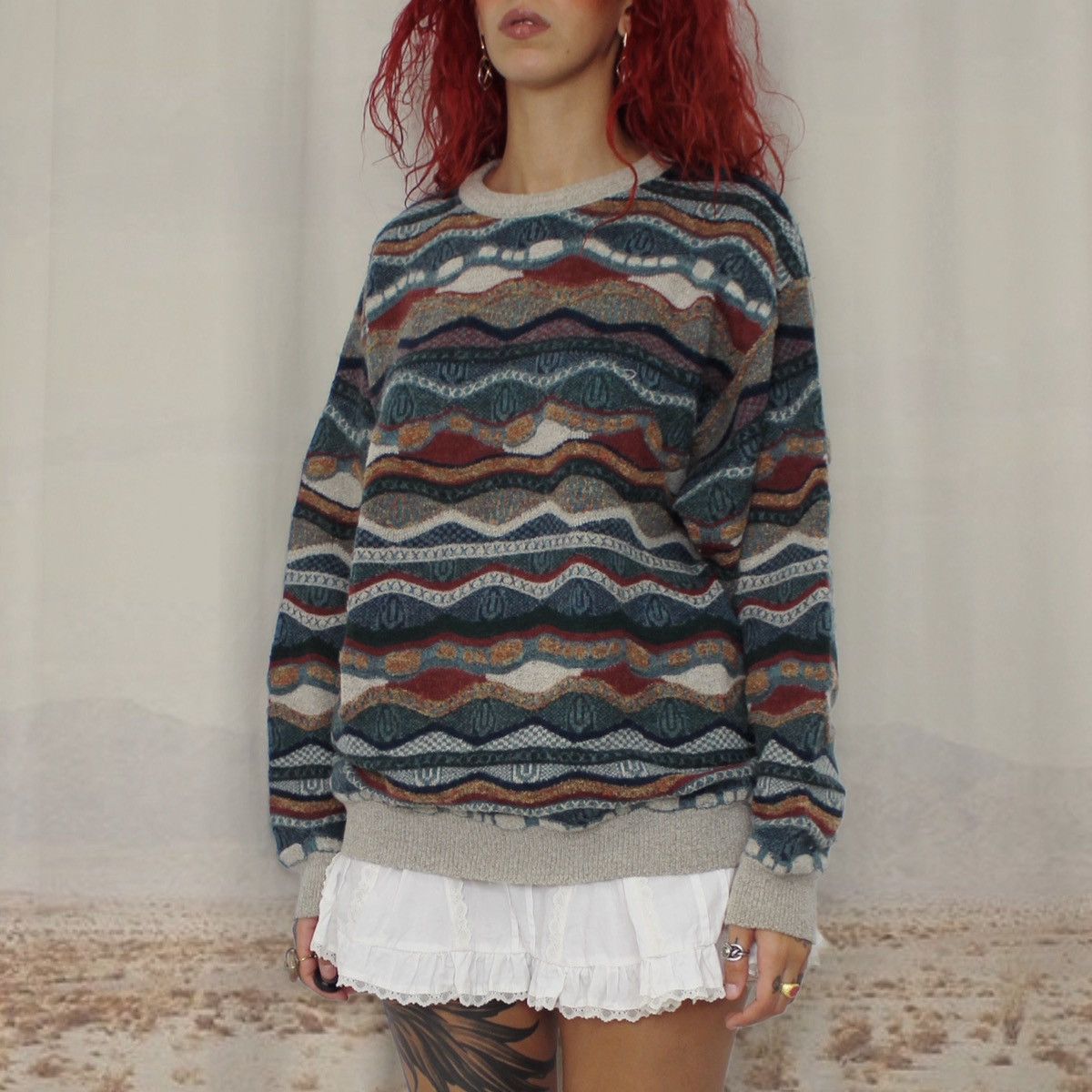Other 🛹OVERSIZE STRIPED SWEATER🛹 Size US L / EU 52-54 / 3 - 2 Thumbnail