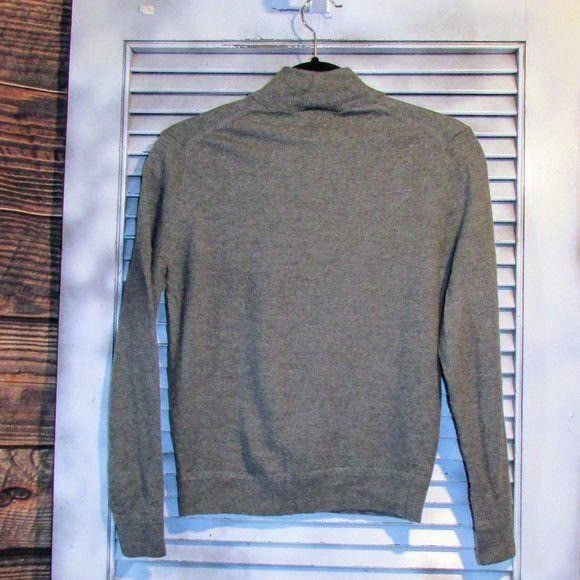 Nordstrom John W. Nordstrom Sm Merino Wool 1/4 Zip Sweater Size S / US 4 / IT 40 - 4 Thumbnail