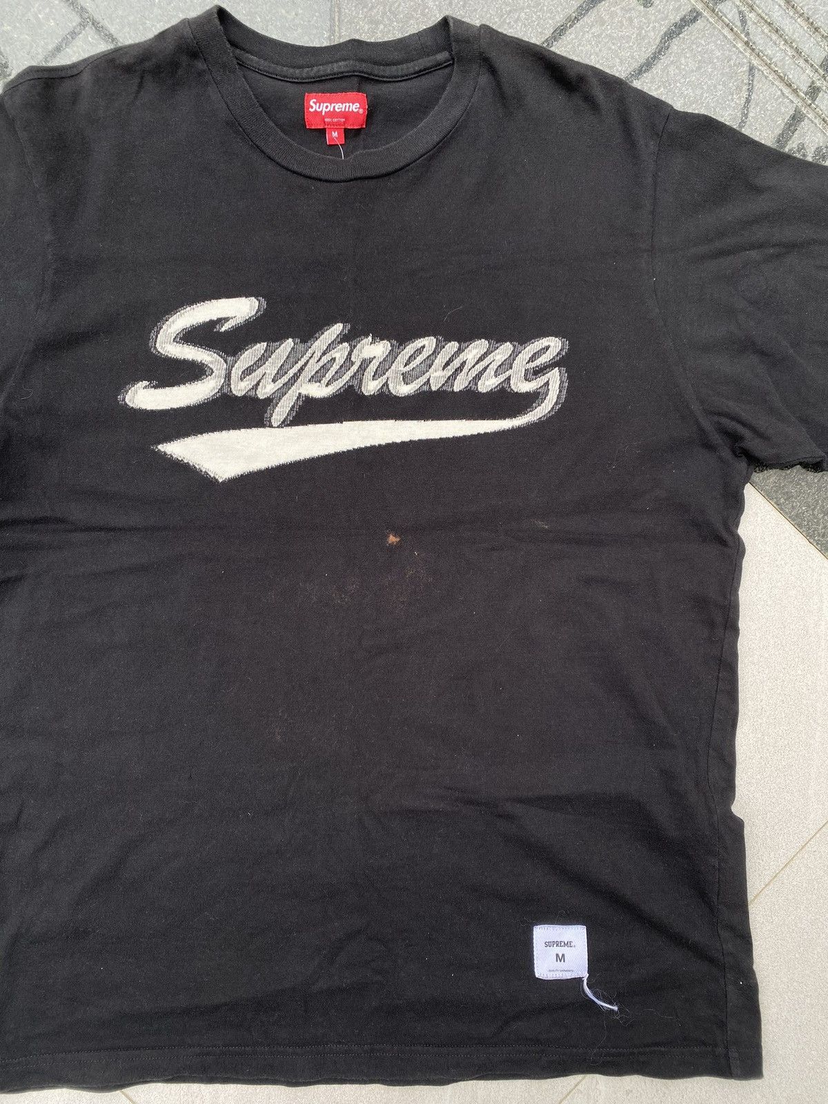Streetwear × Supreme × Vintage 90's SUPREME RARE LOGO Y2K