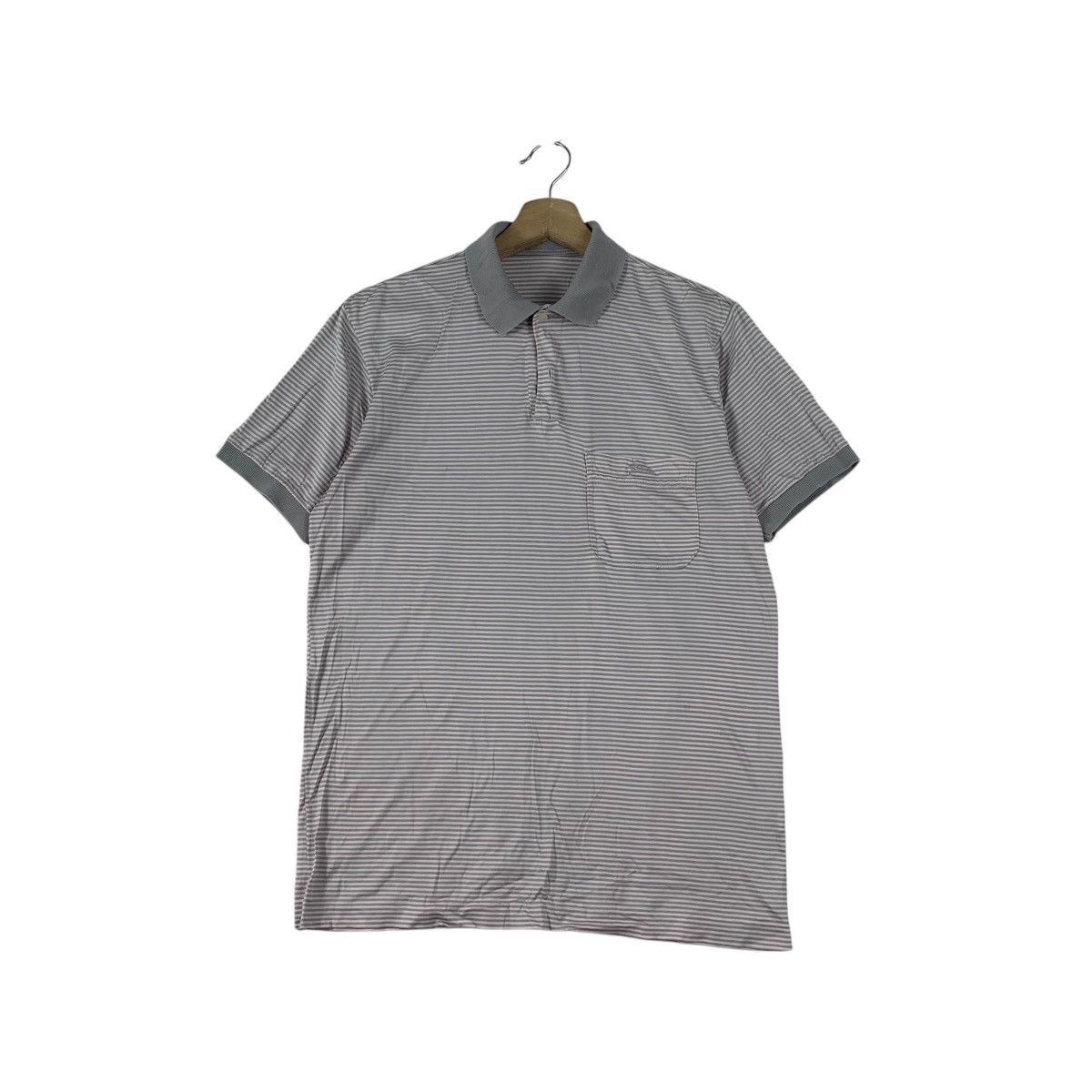 Longchamp Vintage LONGCHAMP PARIS Embroidered Logo Polo Tee Shirt Top Size US S / EU 44-46 / 1 - 1 Thumbnail