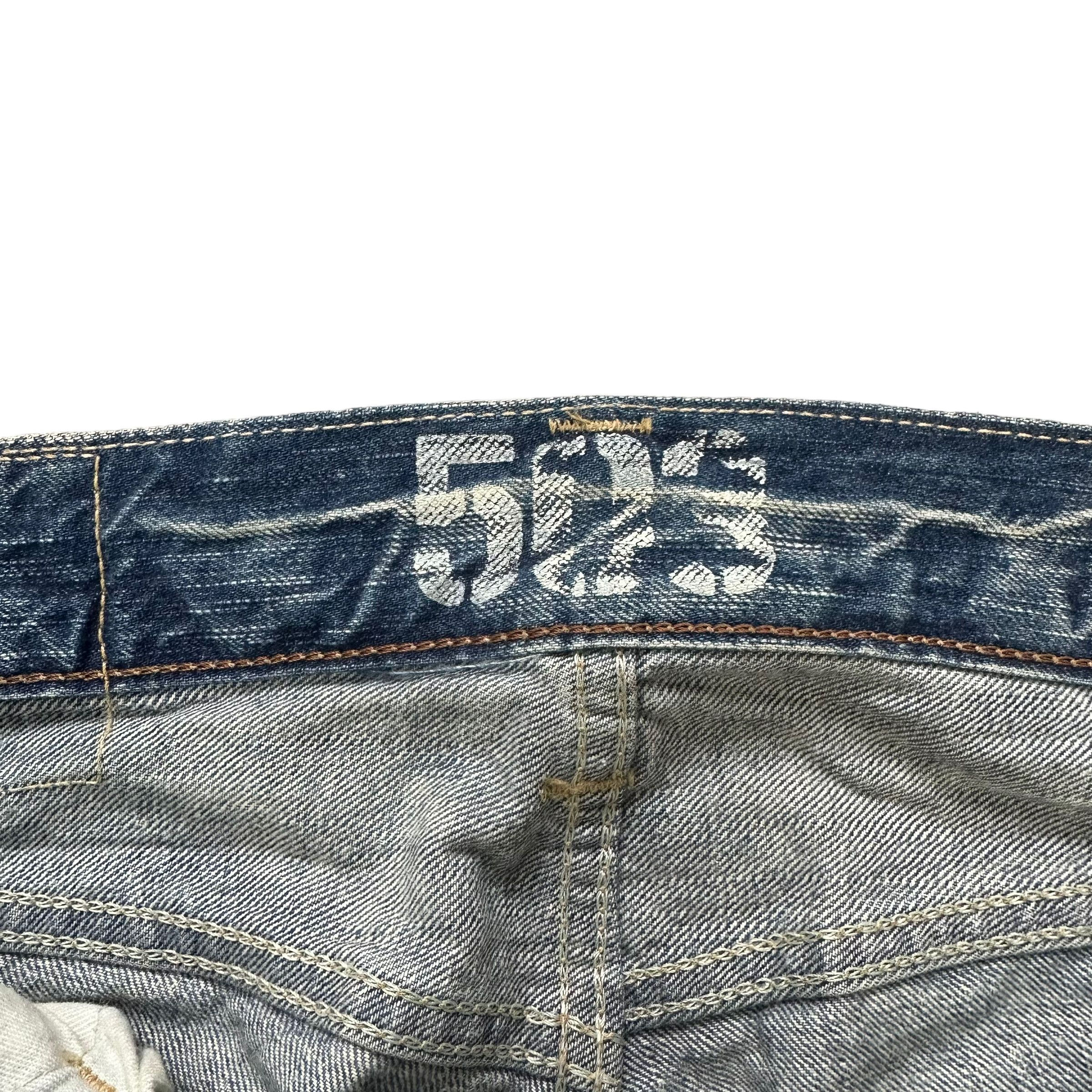 Edwin TRASHED EDWIN 503 WASHED DENIM PANTS #7793-176 Size US 32 / EU 48 - 7 Thumbnail