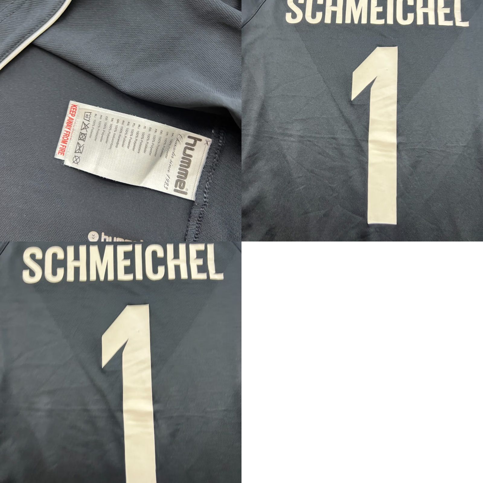 Hummel Denmark 2018 2019 Goalkeeper Schmeichel Football Jersey Mens Small Hummel Jersey S Black Size US S / EU 44-46 / 1 - 10 Thumbnail