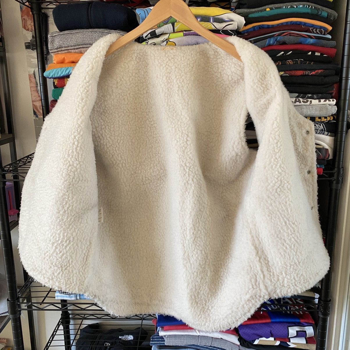 Vintage Vintage Lakeland Sportswear Corduroy Sherpa Vest Western 80s Size US M / EU 48-50 / 2 - 7 Thumbnail