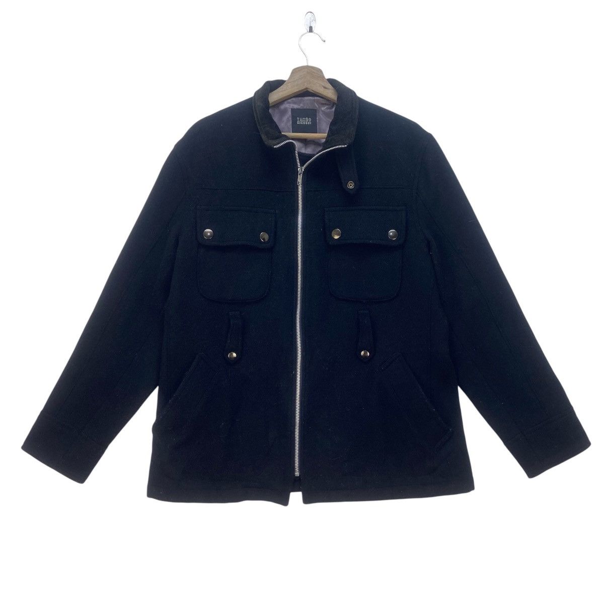 Designer × Japanese Brand × Takeo Kikuchi Japanese Brand Takeo Kikuchi Wool Heavy Coat Size US S / EU 44-46 / 1 - 1 Thumbnail