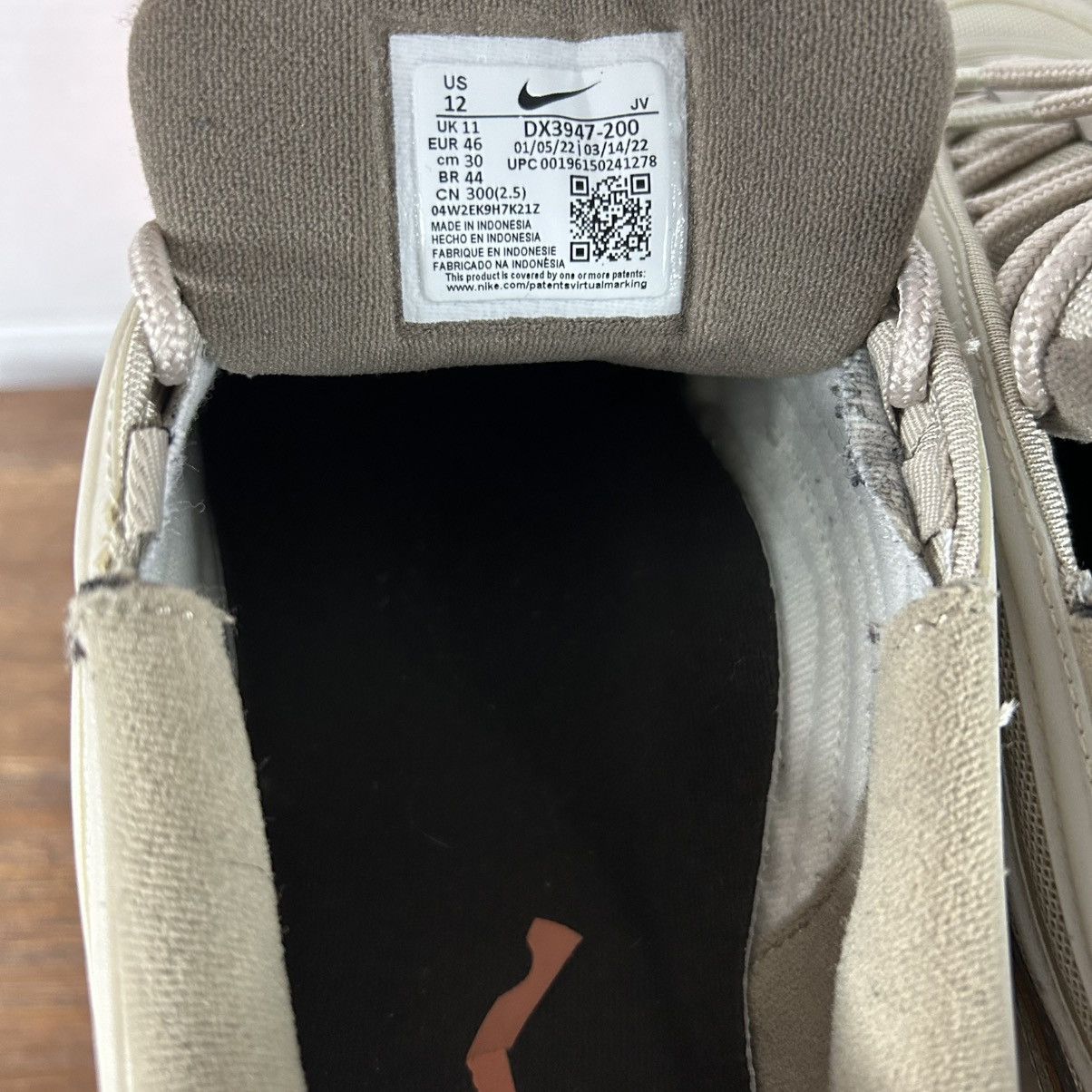 Nike Nike Air Max 97 Cream Khaki Size M12/W13.5 Size US 12 / EU 45 - 5 Thumbnail