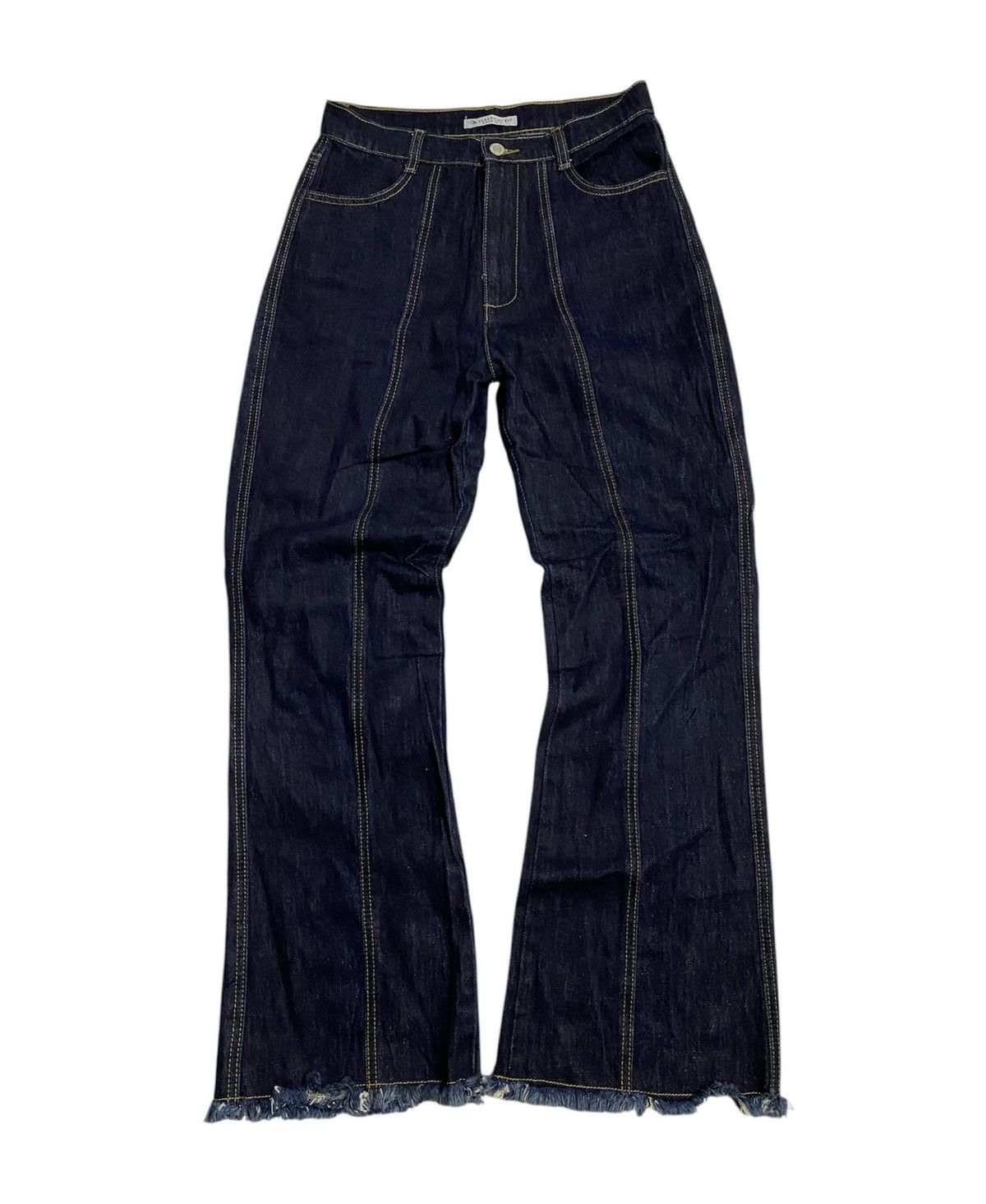 Japanese Brand × Jean Flare stripe denim jeans japanese brand Size US 28 / EU 44 - 3 Thumbnail