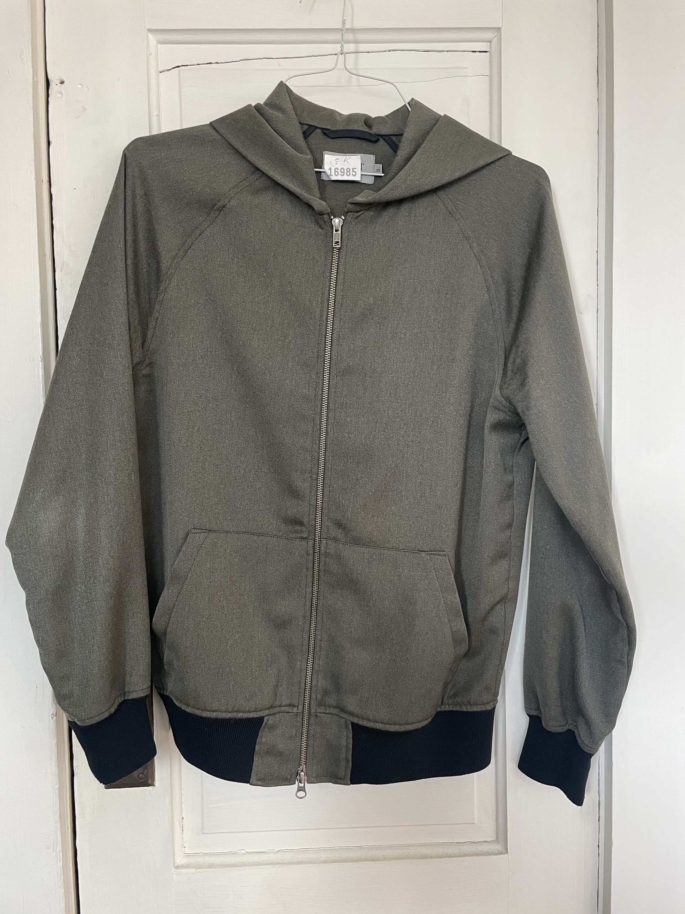 image of Cadet Usa Olive Wool Hooded Sweatshirt in Olive/Army Gree, Men's (Size Small)