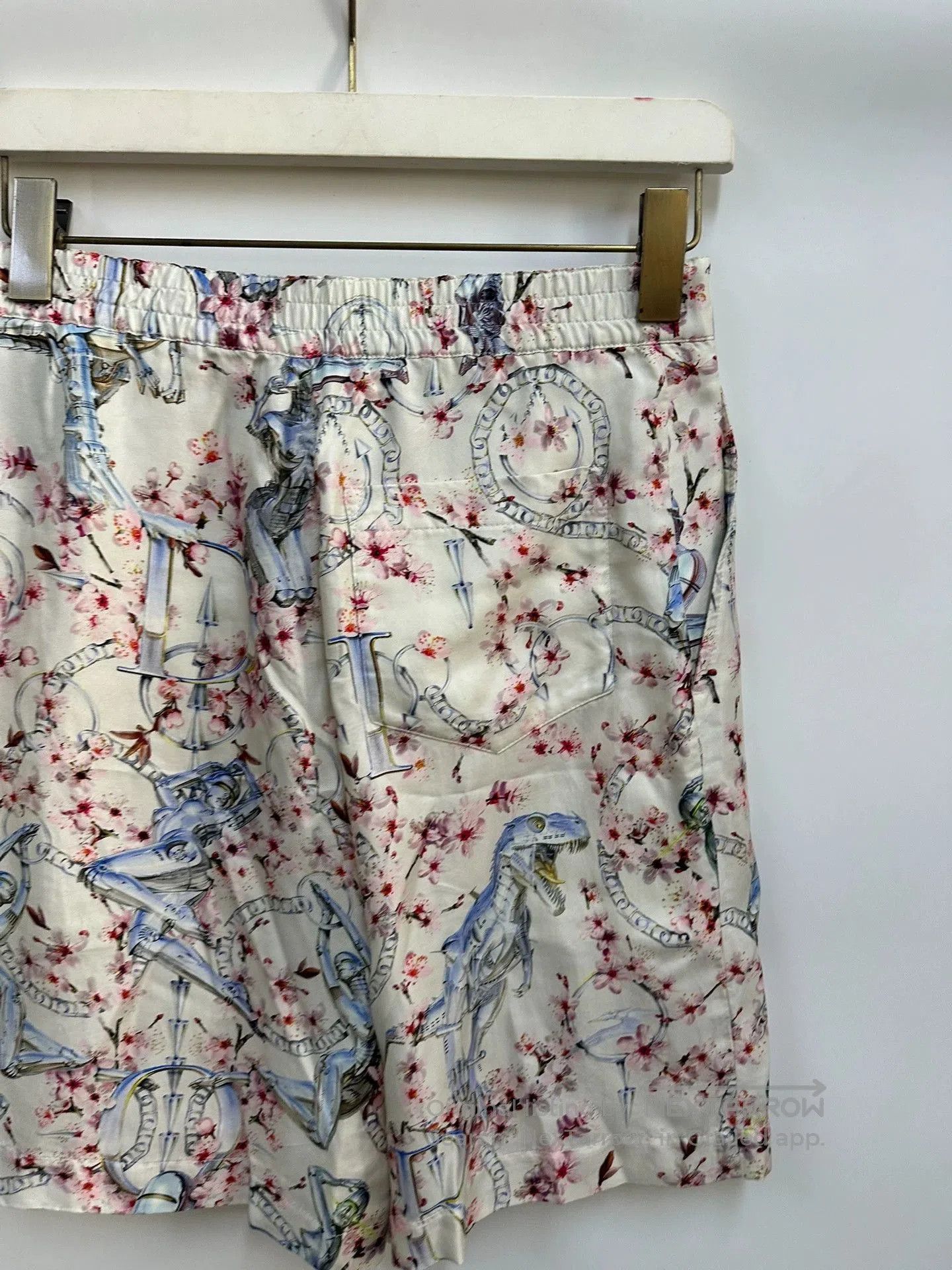 Dior Dior Sorayama Pre-Fall 2019 Silk Shorts. Size US 28 / EU 44 - 4 Thumbnail