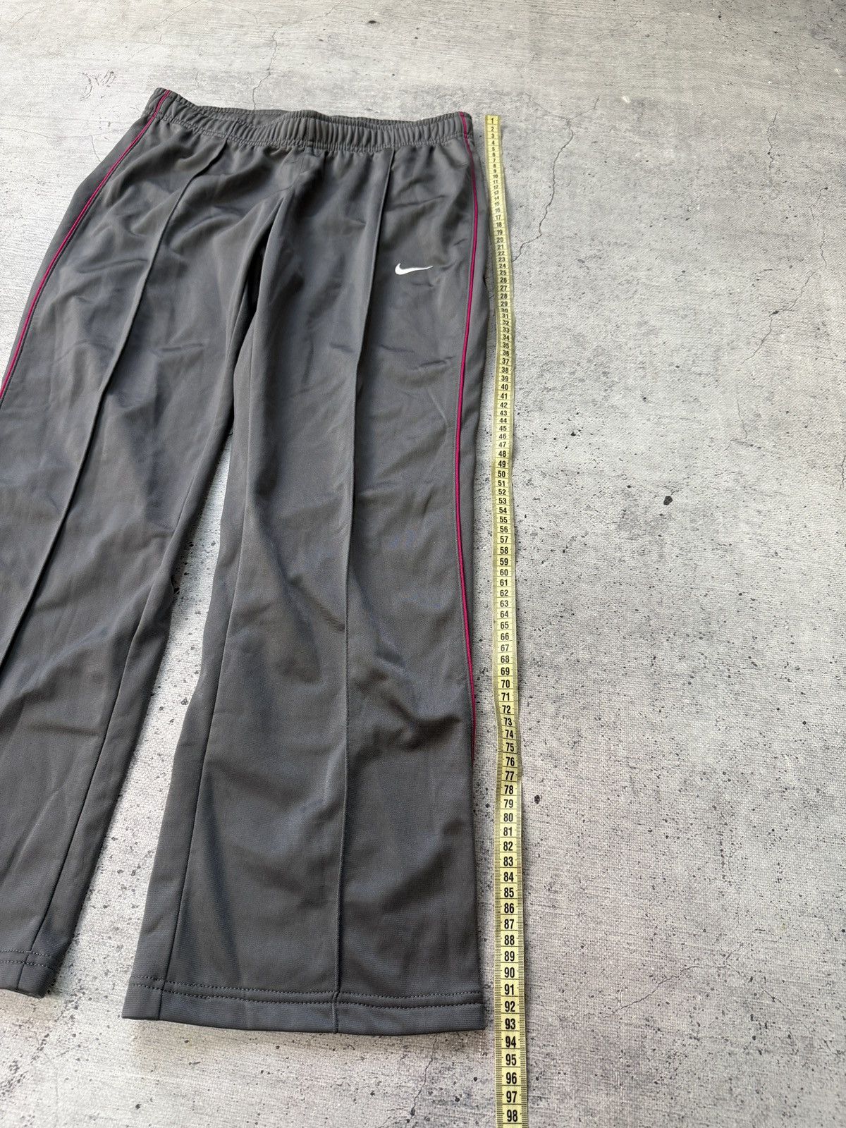 Nike Nike Vintage Pants Nylon Baggy Wide Japan Sweatpants Striped Size US 34 / EU 50 - 6 Thumbnail