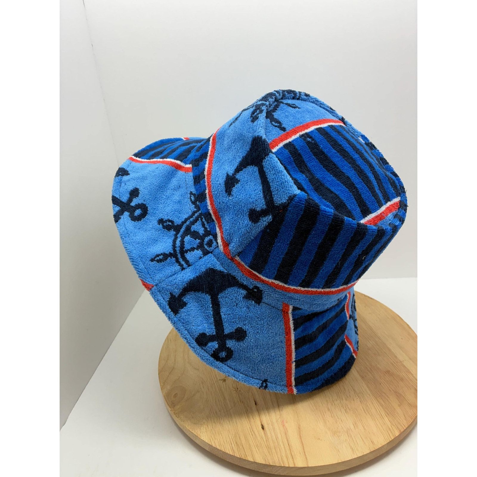 Other Upcycled Bucket Hat, Nautical Summer Hat, Soft, Packable, Size ONE SIZE - 7 Thumbnail