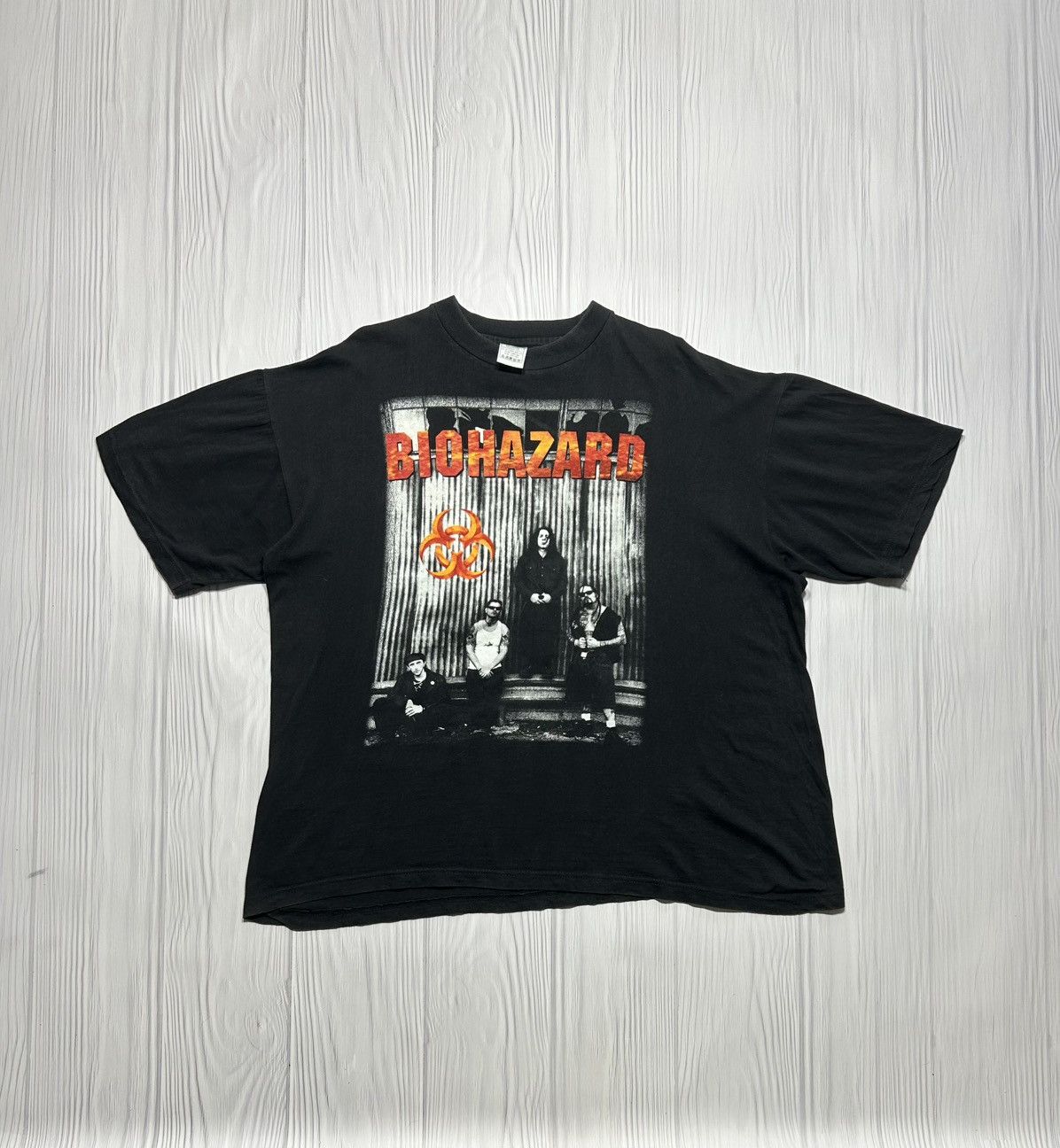 Rare Biohazard Fucking Shit Up In The Nine Five 1995Tour Tee