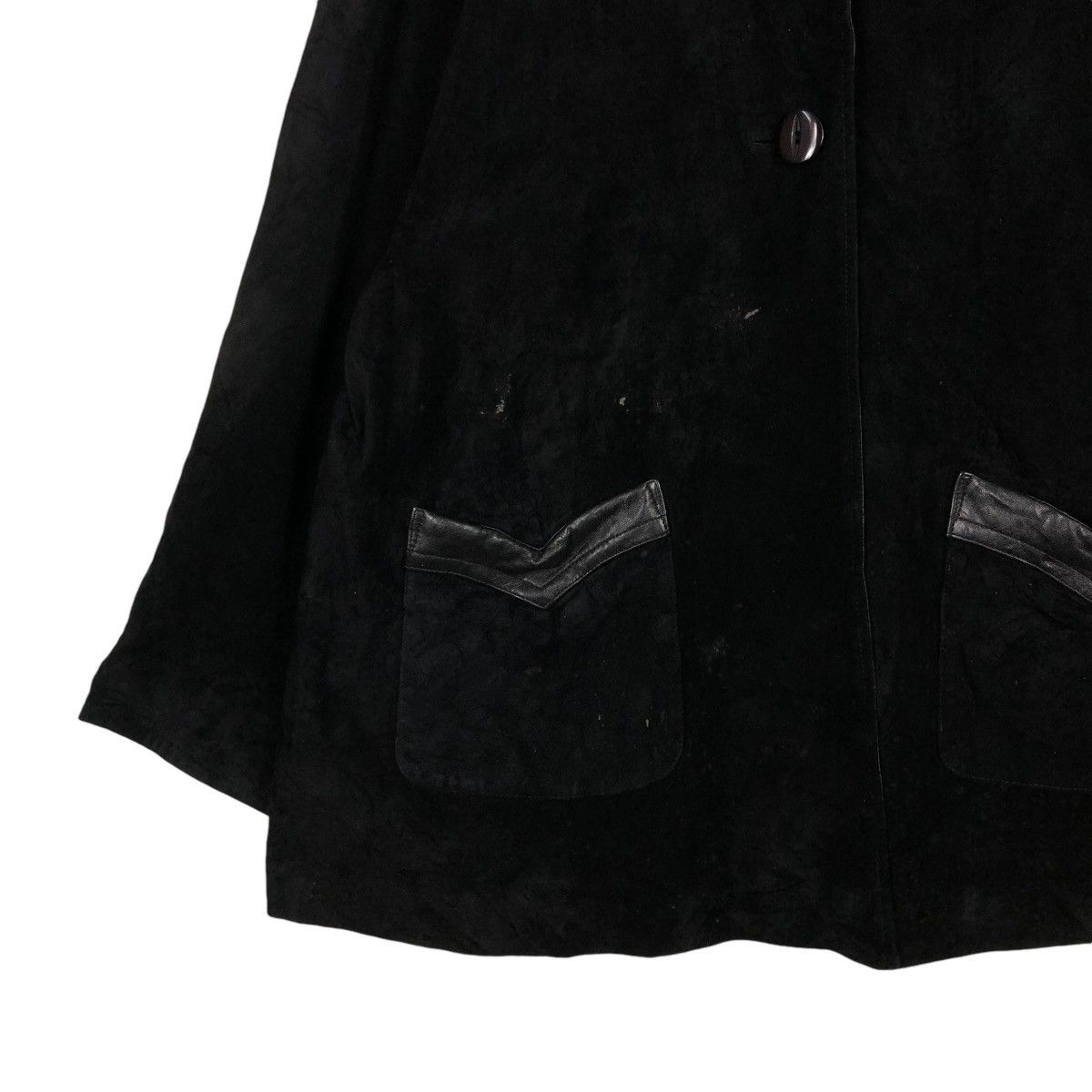 Japanese Brand 🔥VINTAGE CROPPED GENUINE LEATHER JACKET LUIMOI ISSEY MIYAKE Size US M / EU 48-50 / 2 - 6 Thumbnail