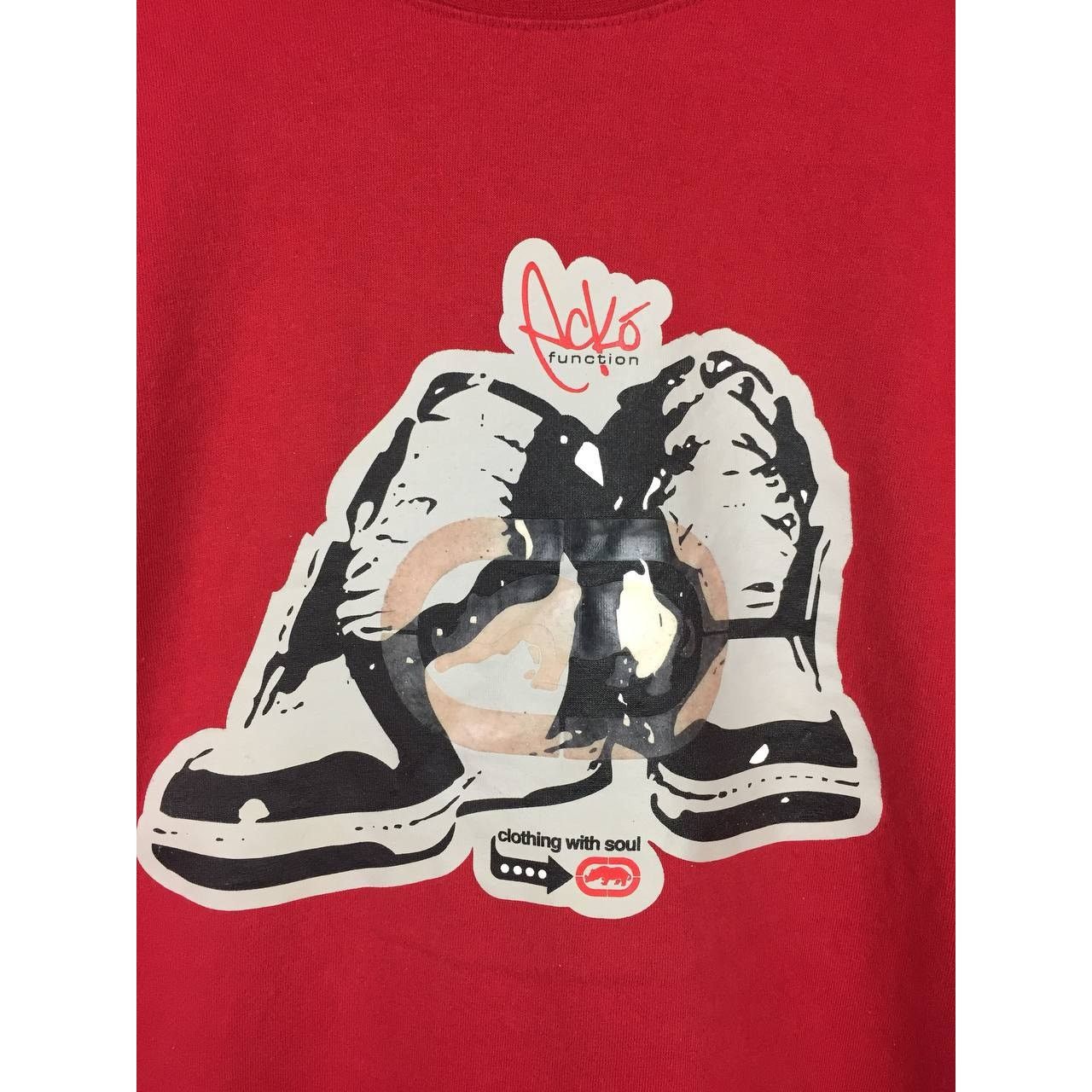 Ecko Unltd. × Marc Ecko × Vintage Ecko Function By Ecko Unlimited Clothing With Soul Tee Size US M / EU 48-50 / 2 - 4 Thumbnail
