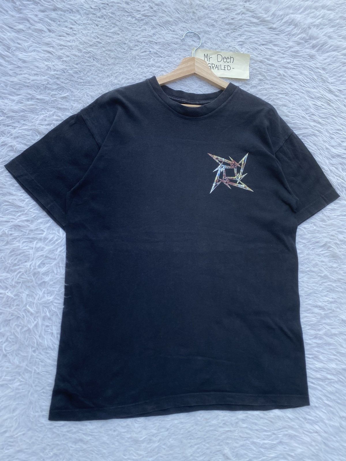 Metallica Vintage 90s Tour Metallica Giant Tag Band T Shirt Size US L / EU 52-54 / 3 - 10 Thumbnail