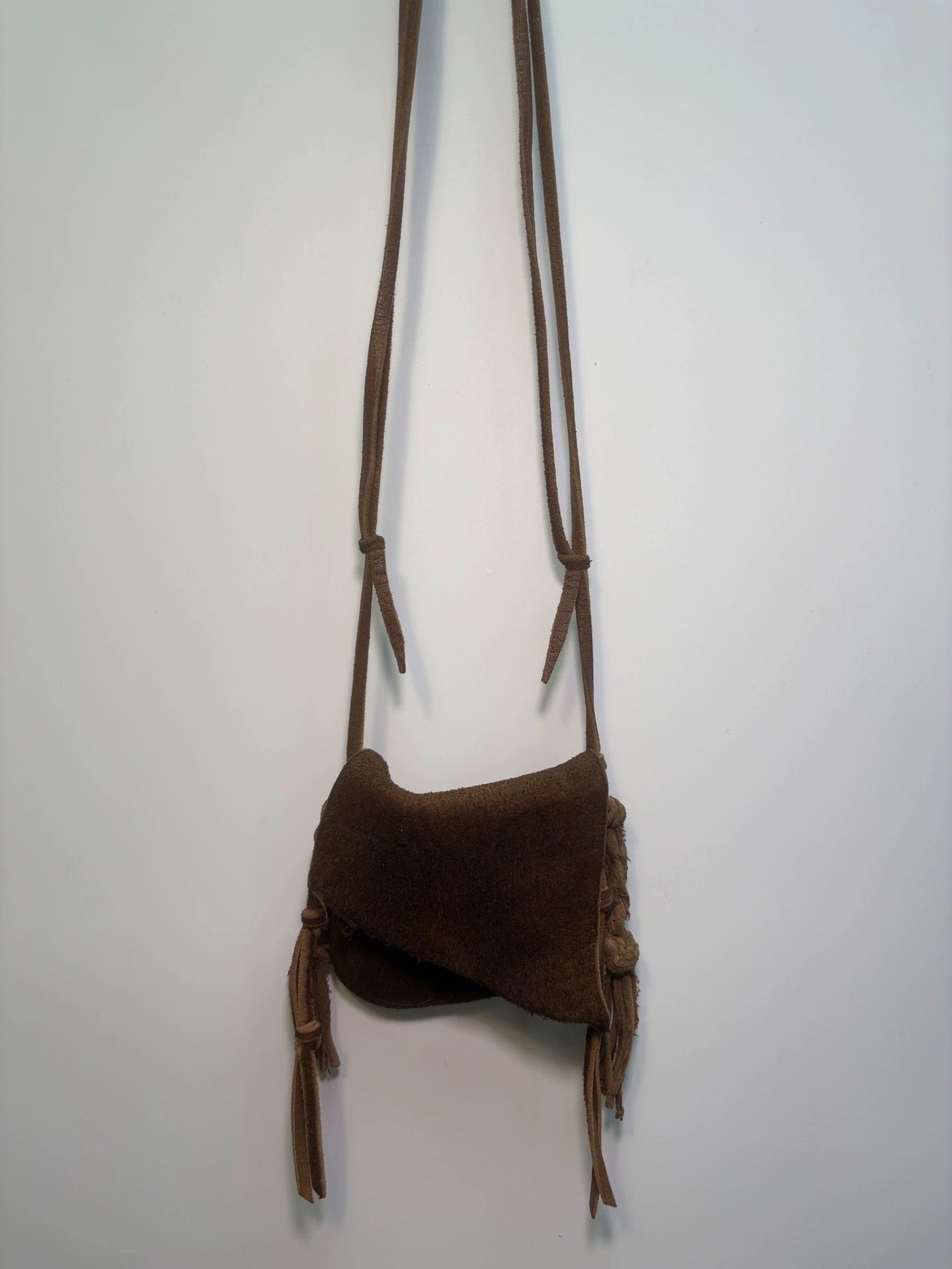 Number (N)ine Number (n)ine 02aw Cowhide Necklace Crossbody Bag 10x10cm Size ONE SIZE - 1 Thumbnail