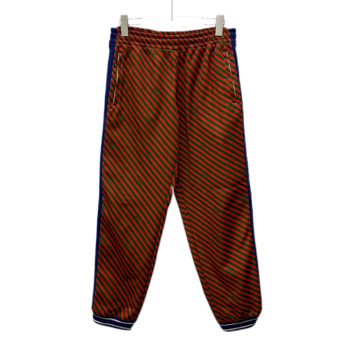 Gucci Gucci Color-blocked Striped Elastic Waist Casual Pants K26WX Size 27" / US 4 / IT 40 - 1 Thumbnail