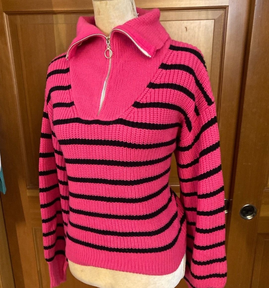 Designer × Other New! Lavishly Paris Women’s Striped Pattern Sweater Size S / US 4 / IT 40 - 7 Thumbnail