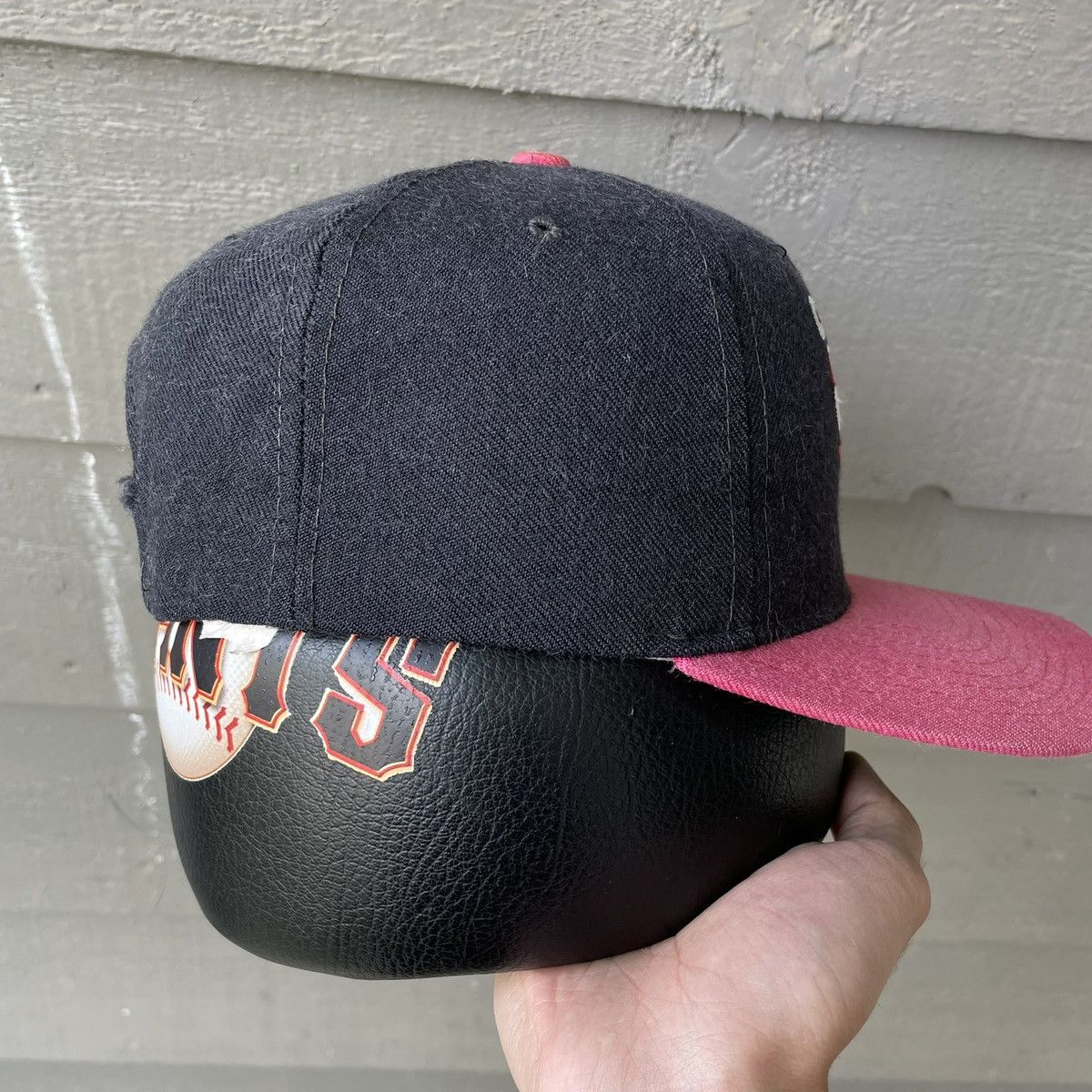 Starter Vintage Chicago Bulls Starter Plain Logo Snapback Hat Wool Size ONE SIZE - 7 Thumbnail