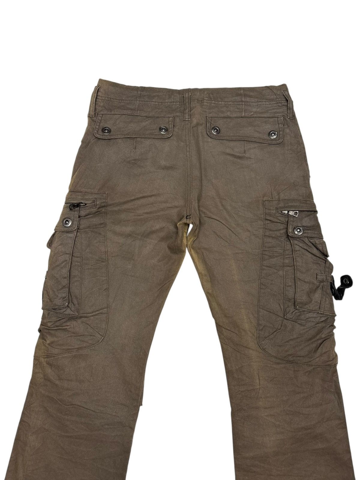 Tornado Mart TORNADO MART FLARE SUN FADED CARGO PANTS Size US 32 / EU 48 - 7 Thumbnail