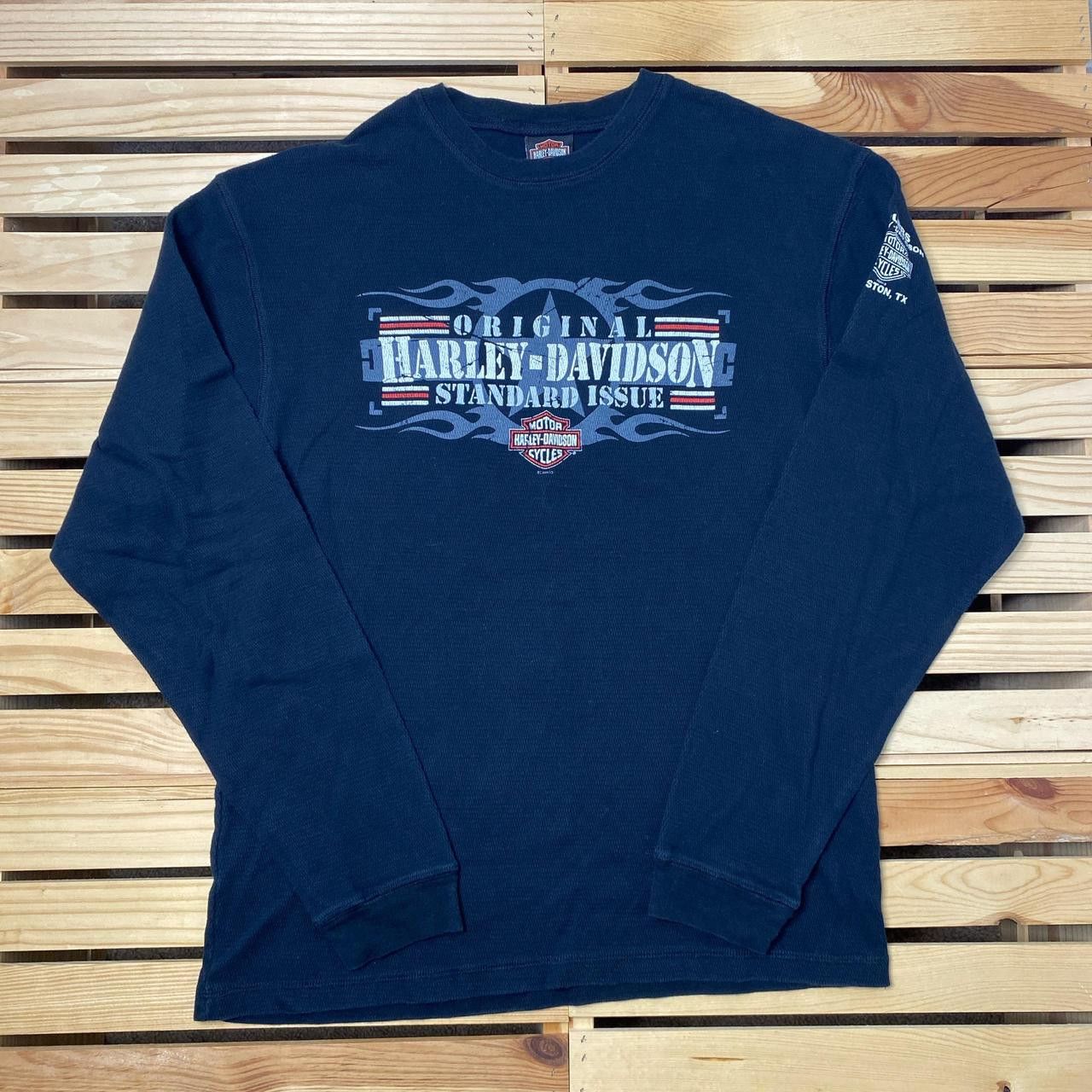 Harley Davidson 2004 Harley-Davidson Spider Web Long Sleeve - Size