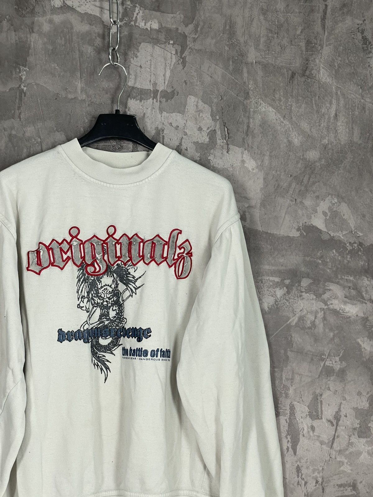 Vintage Vintage Fishbone y2k Tribal Rap Retro Vibe Sweatshirt Size US M / EU 48-50 / 2 - 4 Thumbnail