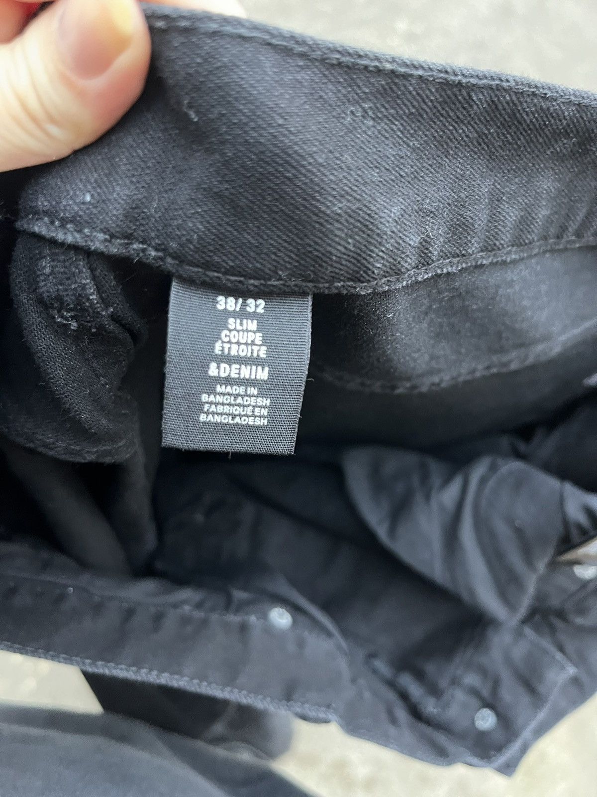 Other Slim Raw Hem Jeans Size US 38 / EU 54 - 3 Thumbnail