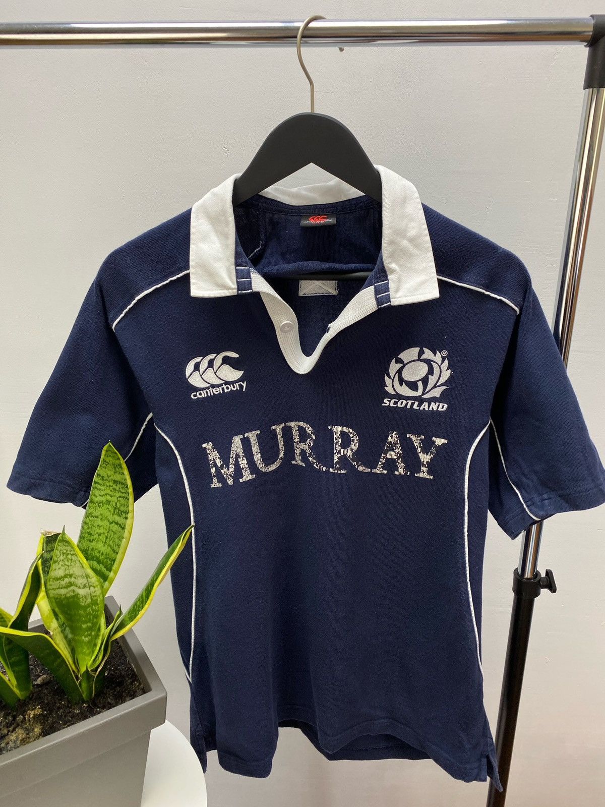 Canterbury of New Zealand × Vintage Vintage Scotland Rugby Union Jersey Rare Hype Size US M / EU 48-50 / 2 - 5 Thumbnail