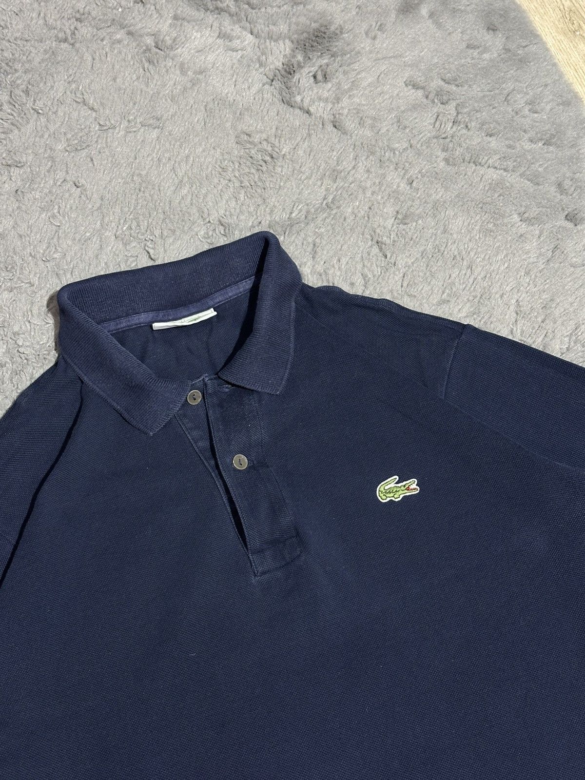 Lacoste Vintage Lacoste Long Sleeve Polo Shirt Size US L / EU 52-54 / 3 - 4 Thumbnail