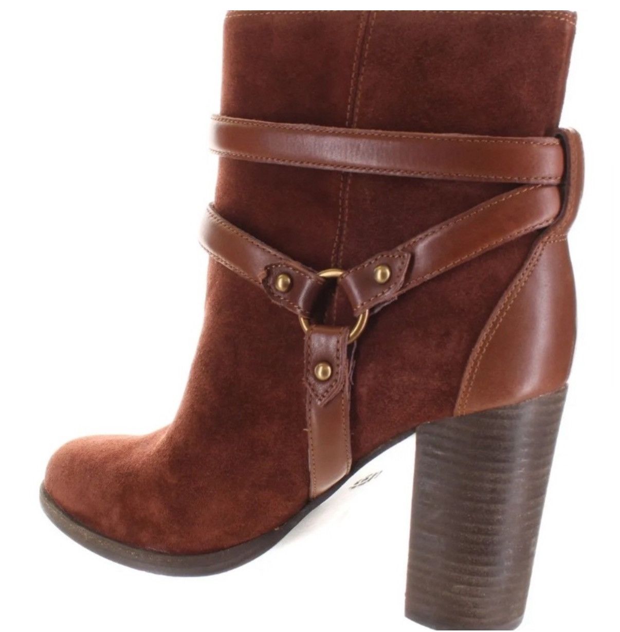 Ugg NWT UGG Dandridge brown genuine suede leather boots Size US 9.5 / IT 39.5 - 6 Thumbnail