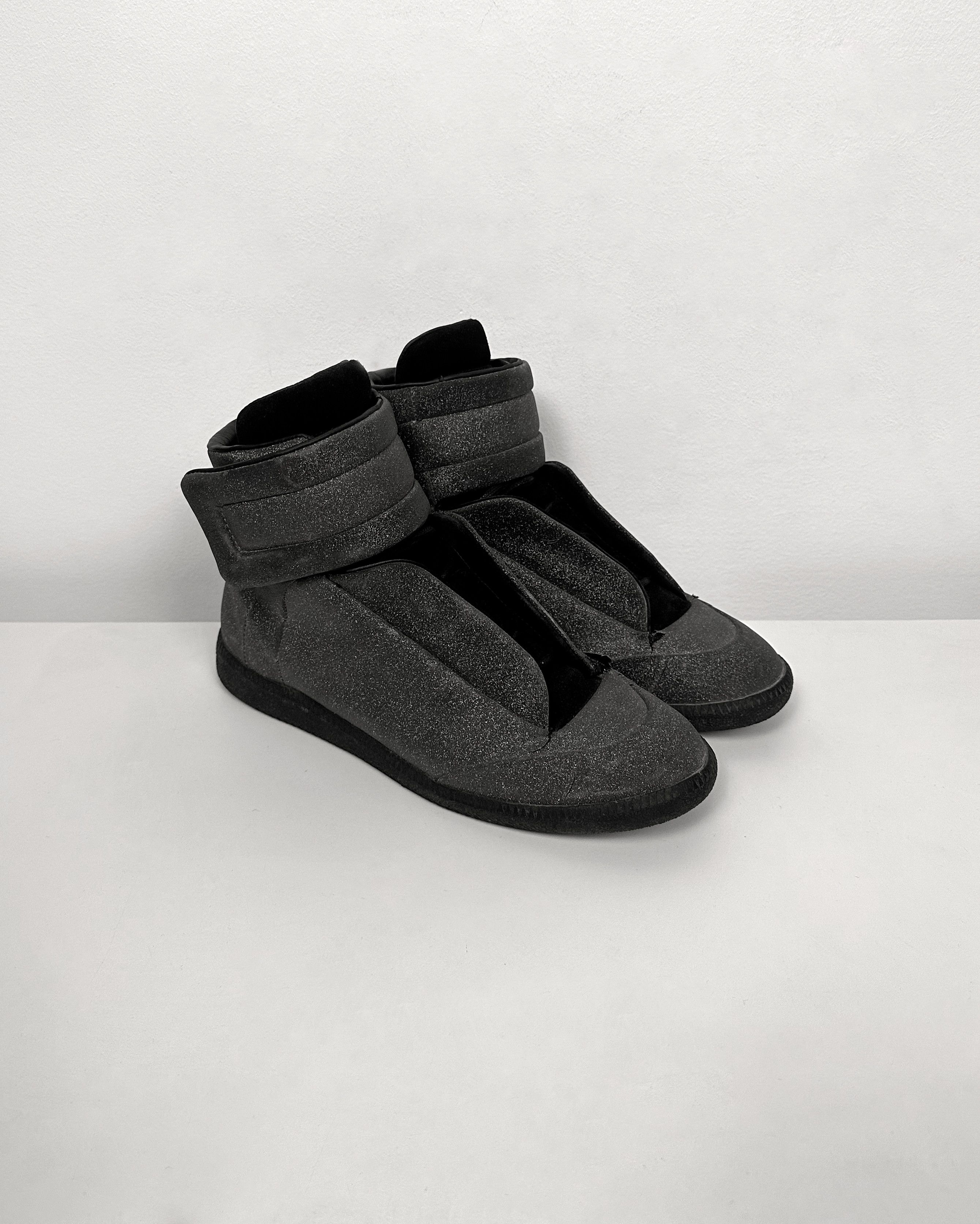 Maison Margiela Maison Margiela Glitter Future High Sneakers Size US 7.5 / EU 40-41 - 1 Thumbnail