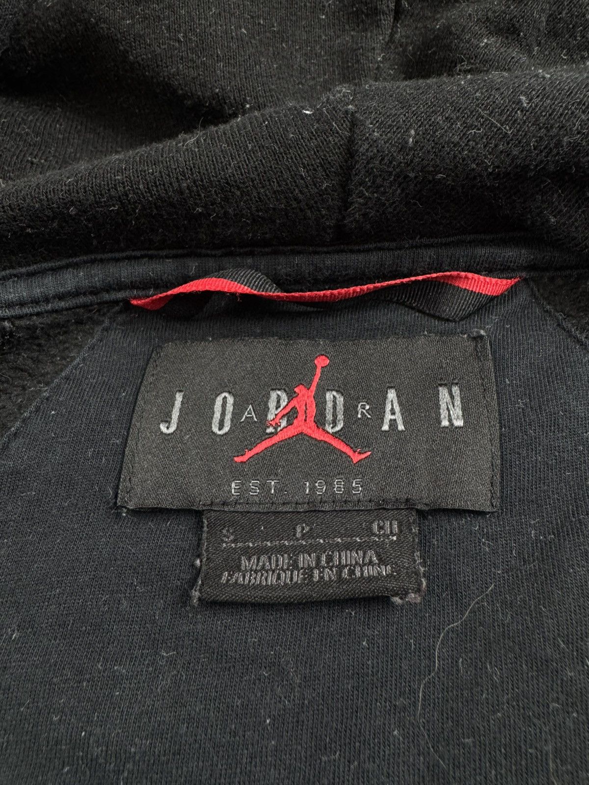Jordan Brand Nike Jordan PSG Paris Saint Germain Soccer Black Full Zip S Hoodie Pullovover Size US S / EU 44-46 / 1 - 10 Thumbnail