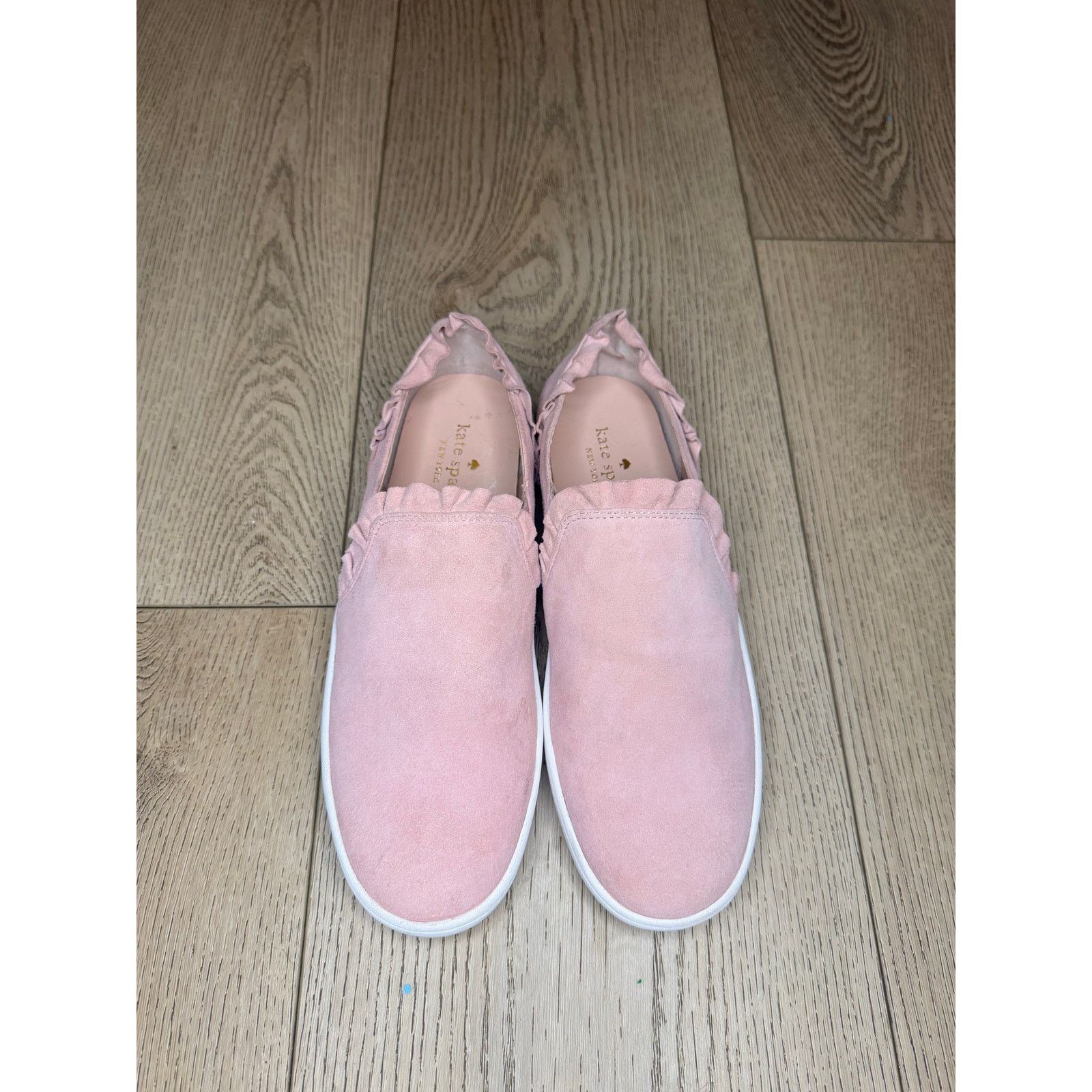 Kate Spade Kate Spade New York Lilly Ruffle Pink Suede Size 7.5 Size US 7.5 / IT 37.5 - 4 Thumbnail