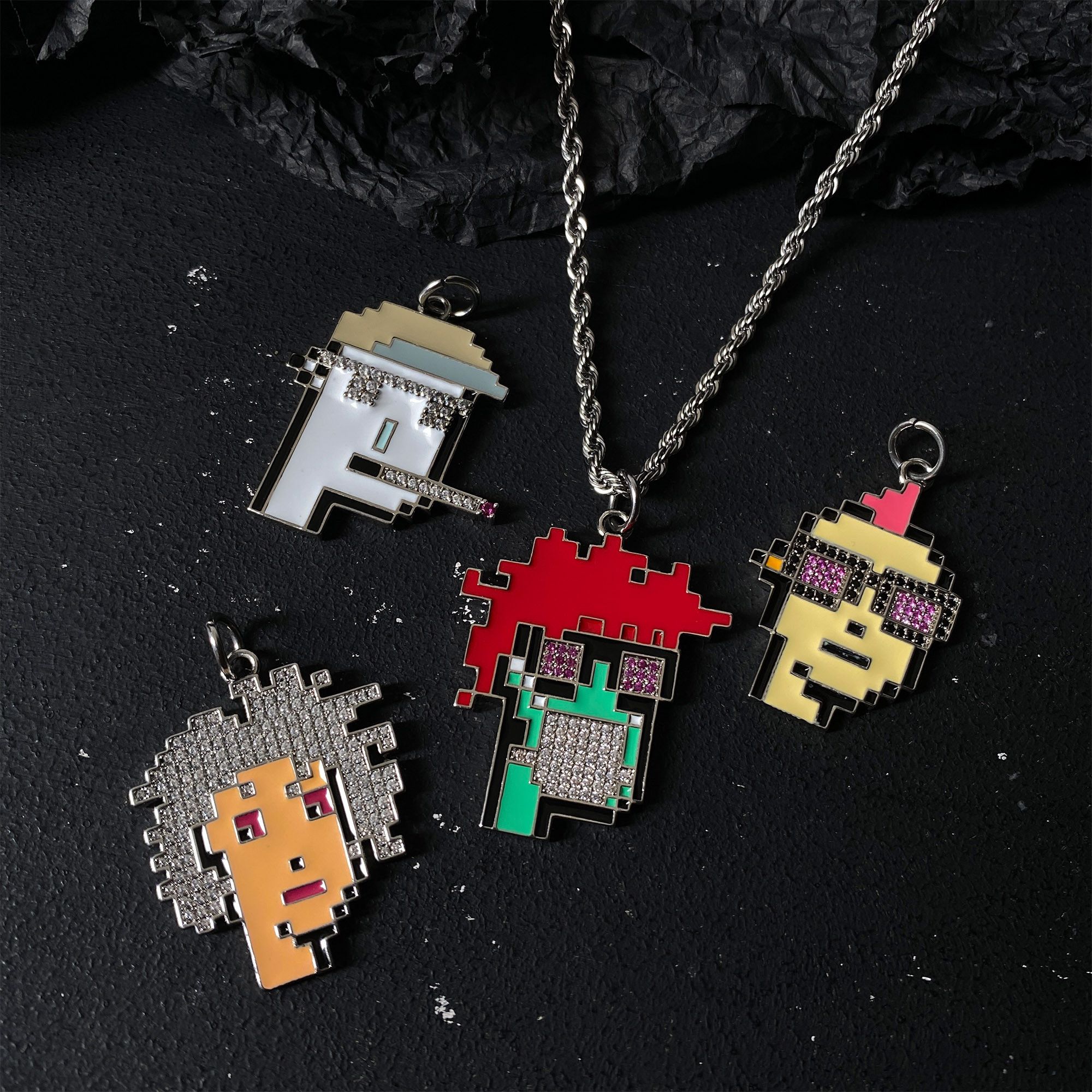 Other Vibe STEAL! Y2K Chains Necklace Chain Size ONE SIZE - 2 Thumbnail