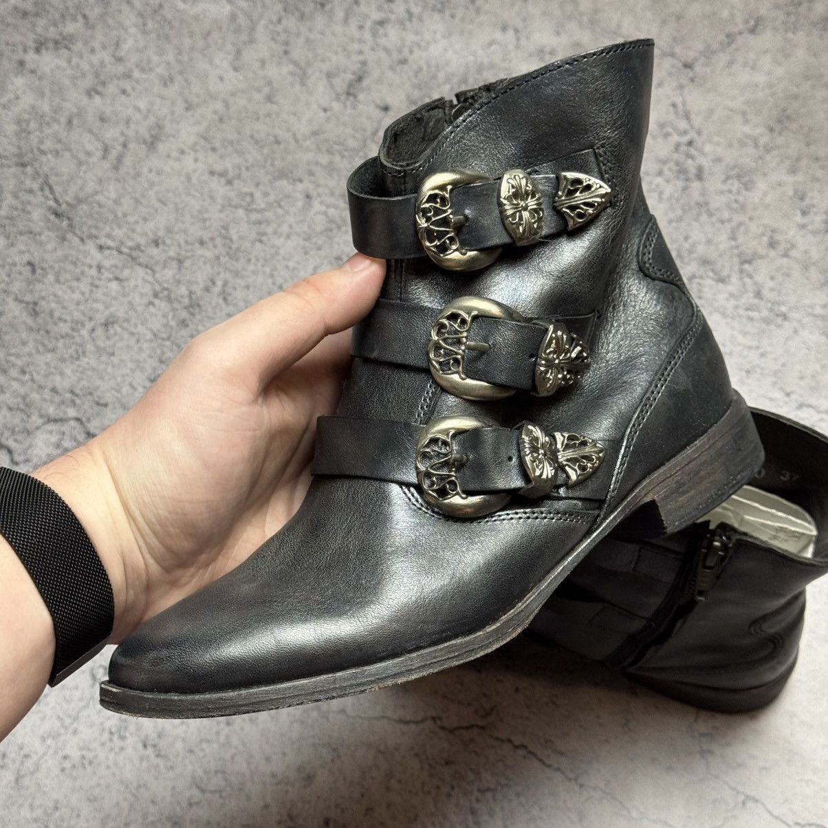 Crime London CRIME Rare Boots Style Chrome Hearts Size US 7 / IT 37 - 5 Thumbnail