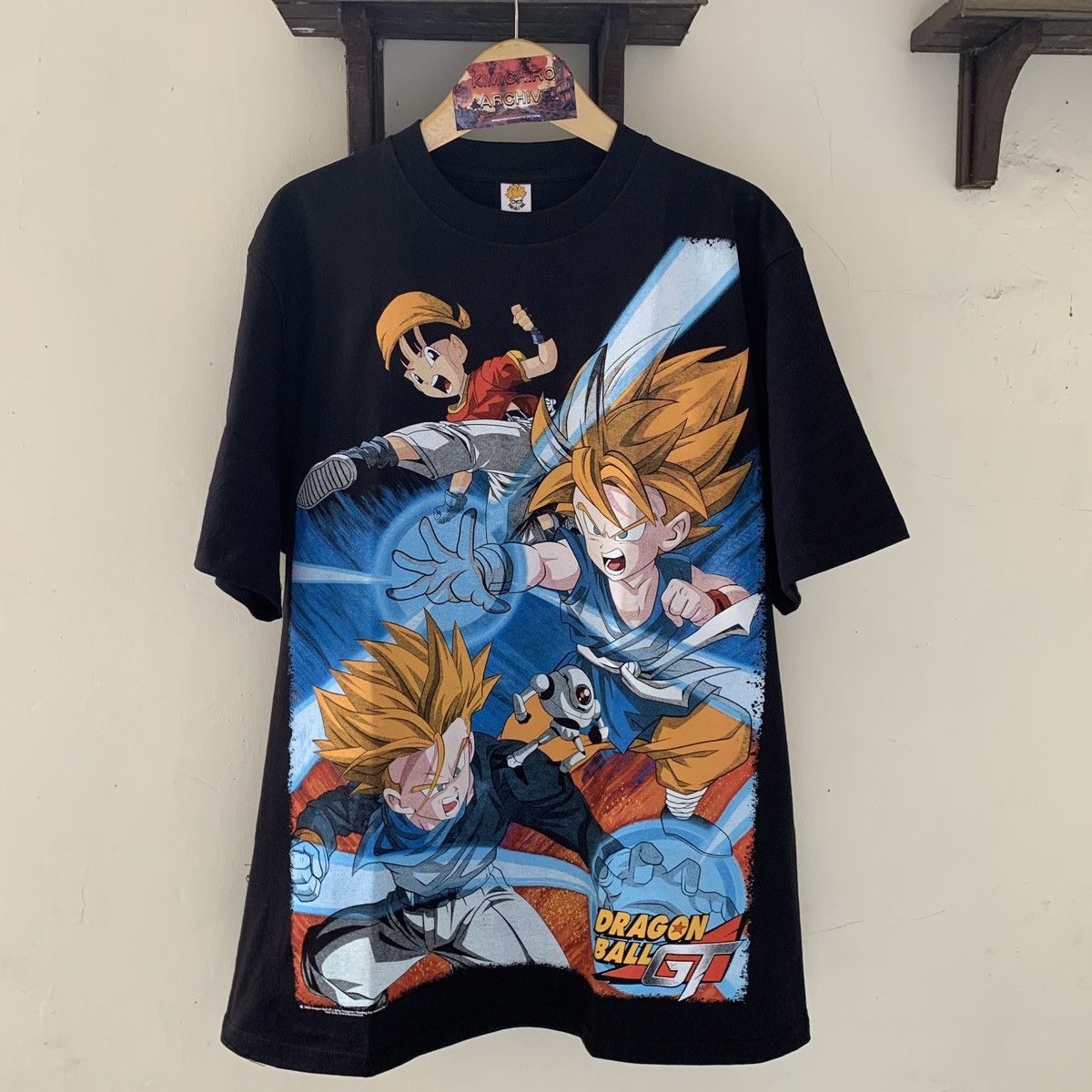 Japanese Brand Rare Dragon ball GT goku trunks x x anime tee x tshirt