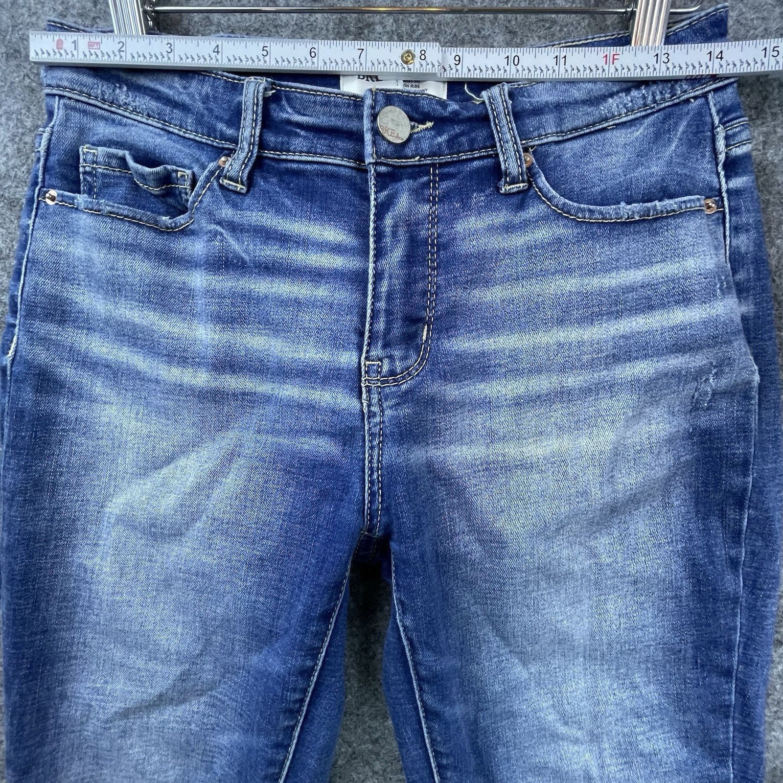Other BKE Jeans Womens 25 Gabby Curvy Fit HighRise Ankle Skinny Size 25" / US 0 / IT 36 - 6 Thumbnail