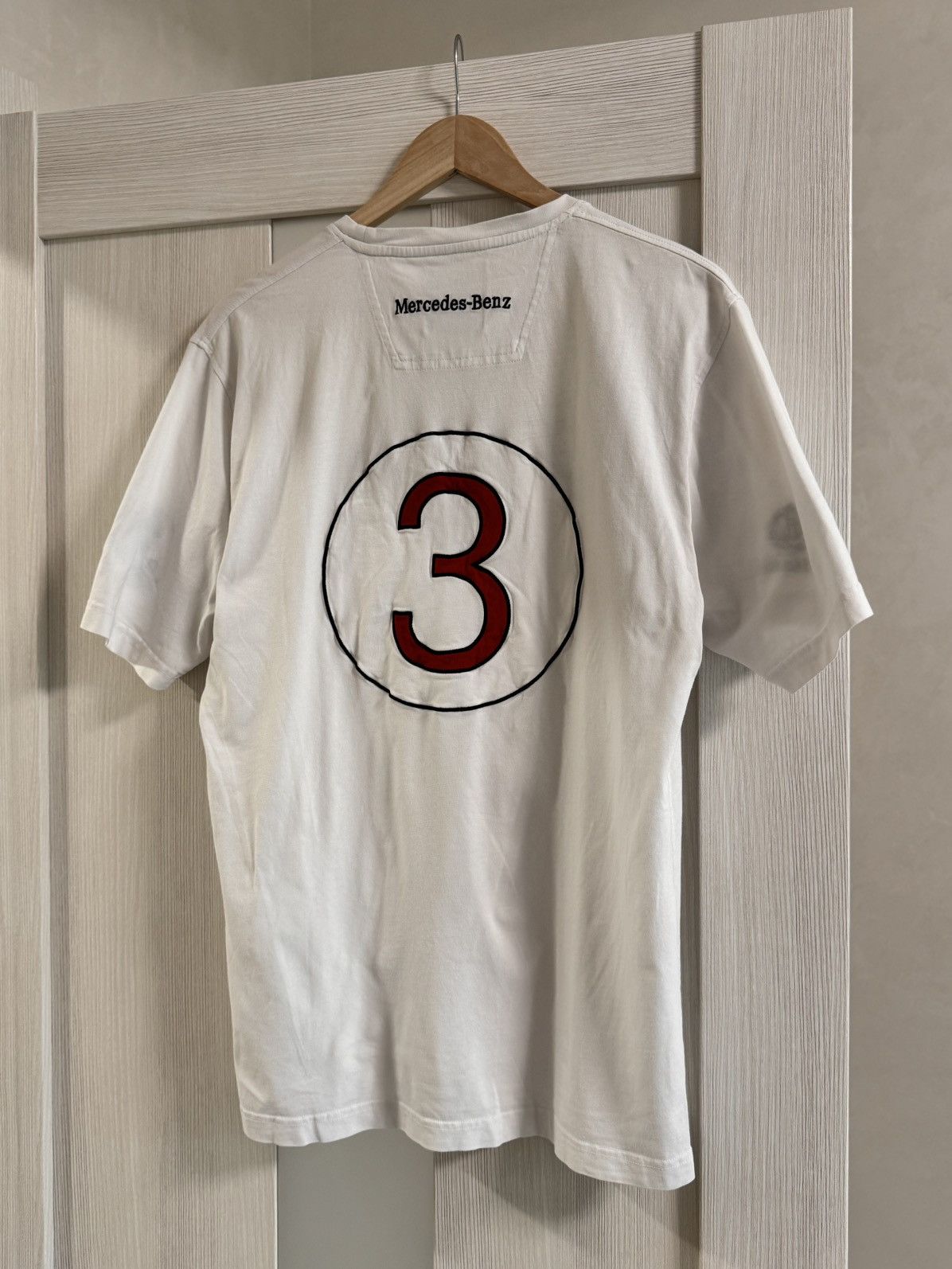 Formula 1 × Henri Lloyd × Mercedes-Benz F1 Schumacher Henri Lloyd Mercedes Benz t-shirt Racing Size US L / EU 52-54 / 3 - 6 Thumbnail