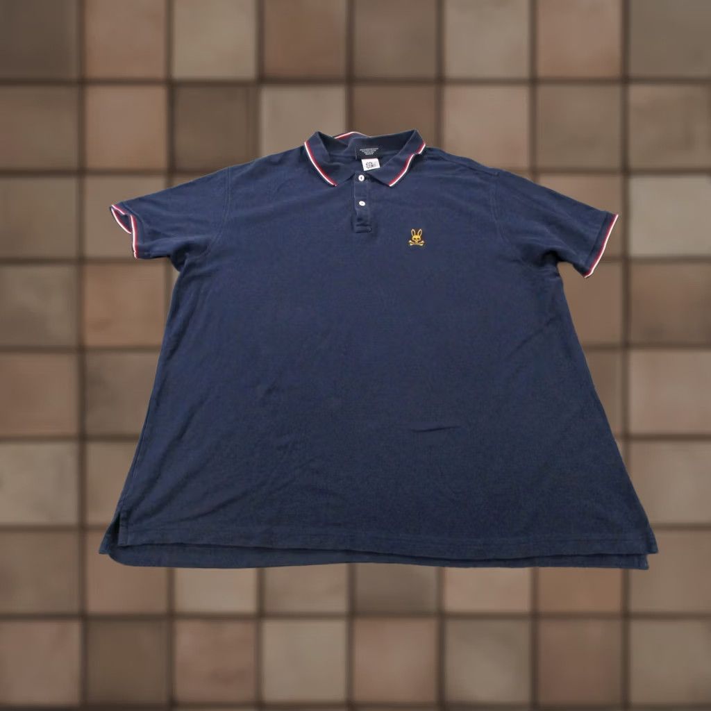 Psycho Bunny Psycho Bunny Shirt Mens XL Blue Golf Logo Casual Business Street Size US XL / EU 56 / 4 - 1 Thumbnail