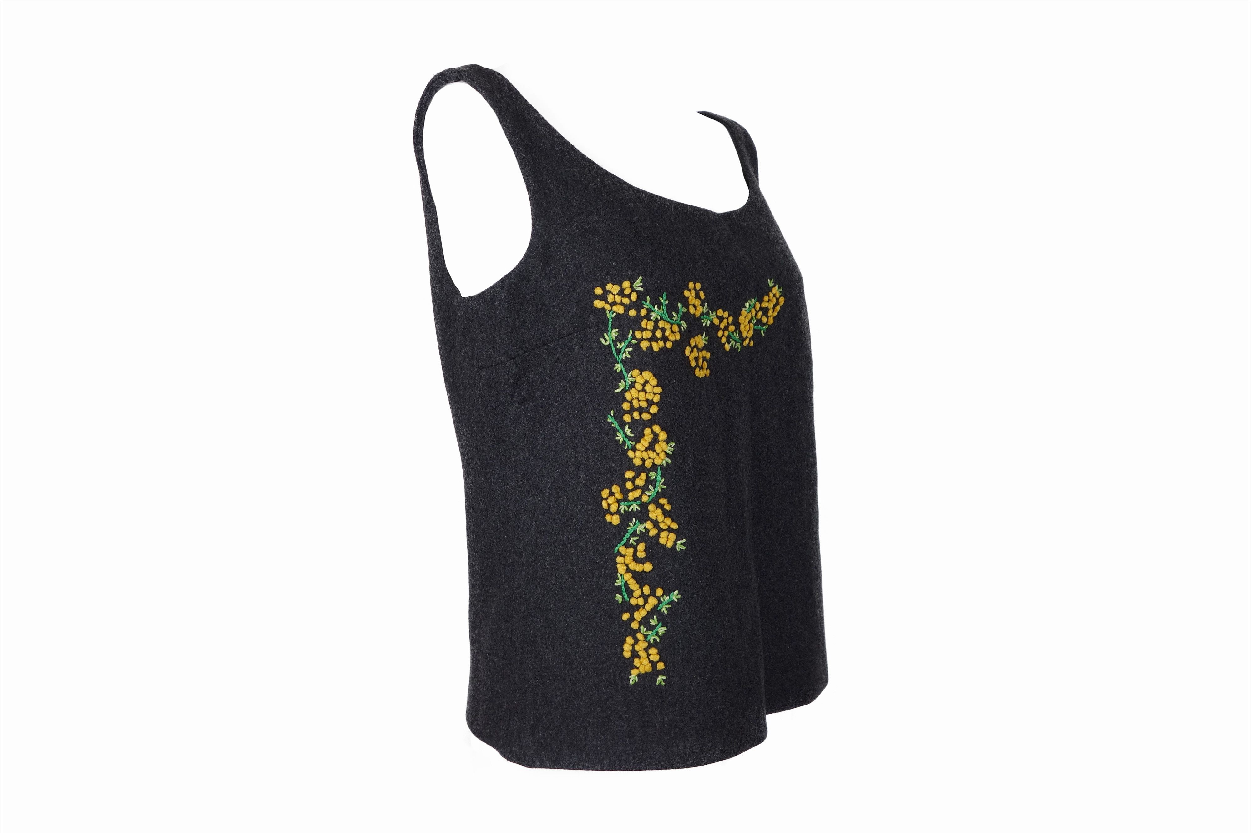 Dolce & Gabbana × Vintage Dolce Gabbana 90s Corset Top D&G Bustier Embroidered Floral Size L / US 10 / IT 46 - 2 Thumbnail