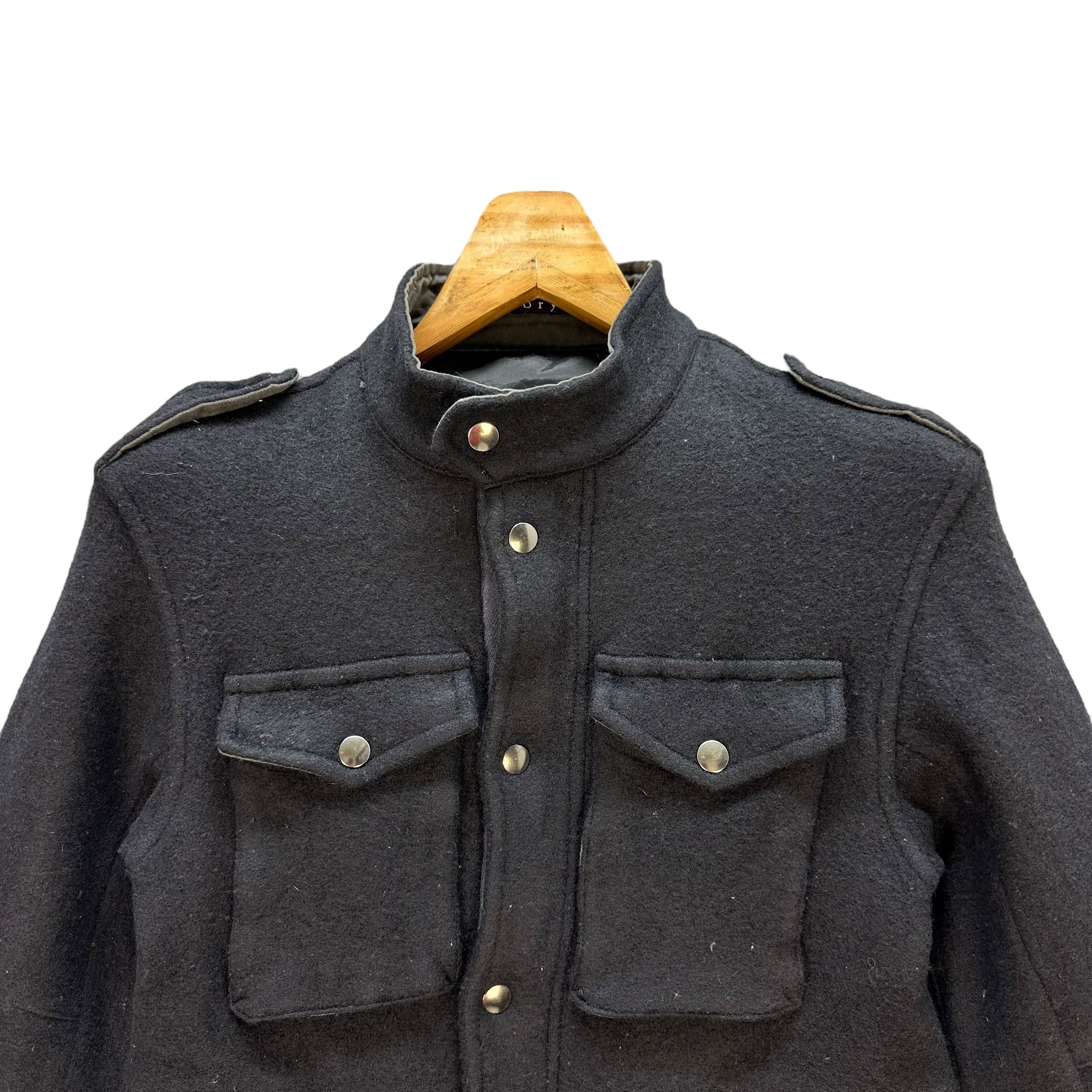 Theory THEORY Button Zipper Wool Jacket #A47-1094 Size XS / US 0-2 / IT 36-38 - 2 Thumbnail