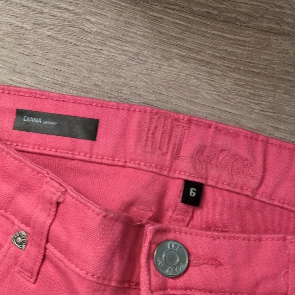 Other Kut From The Kloth Pink Dianna Skinny Jeans Size 6 Size 28" / US 6 / IT 42 - 4 Thumbnail