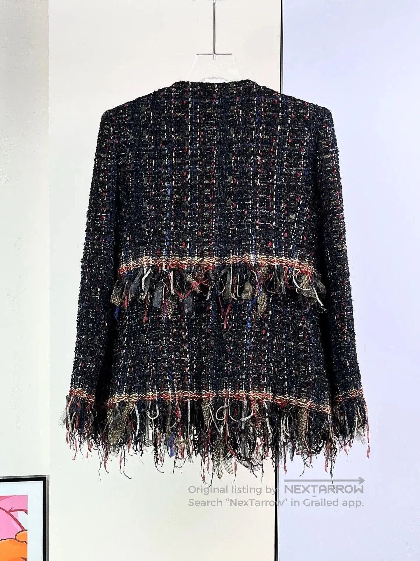 Chanel Chanel Metiers d'Art Tweed Fringe Jacket. Size XS / US 0-2 / IT 36-38 - 3 Thumbnail